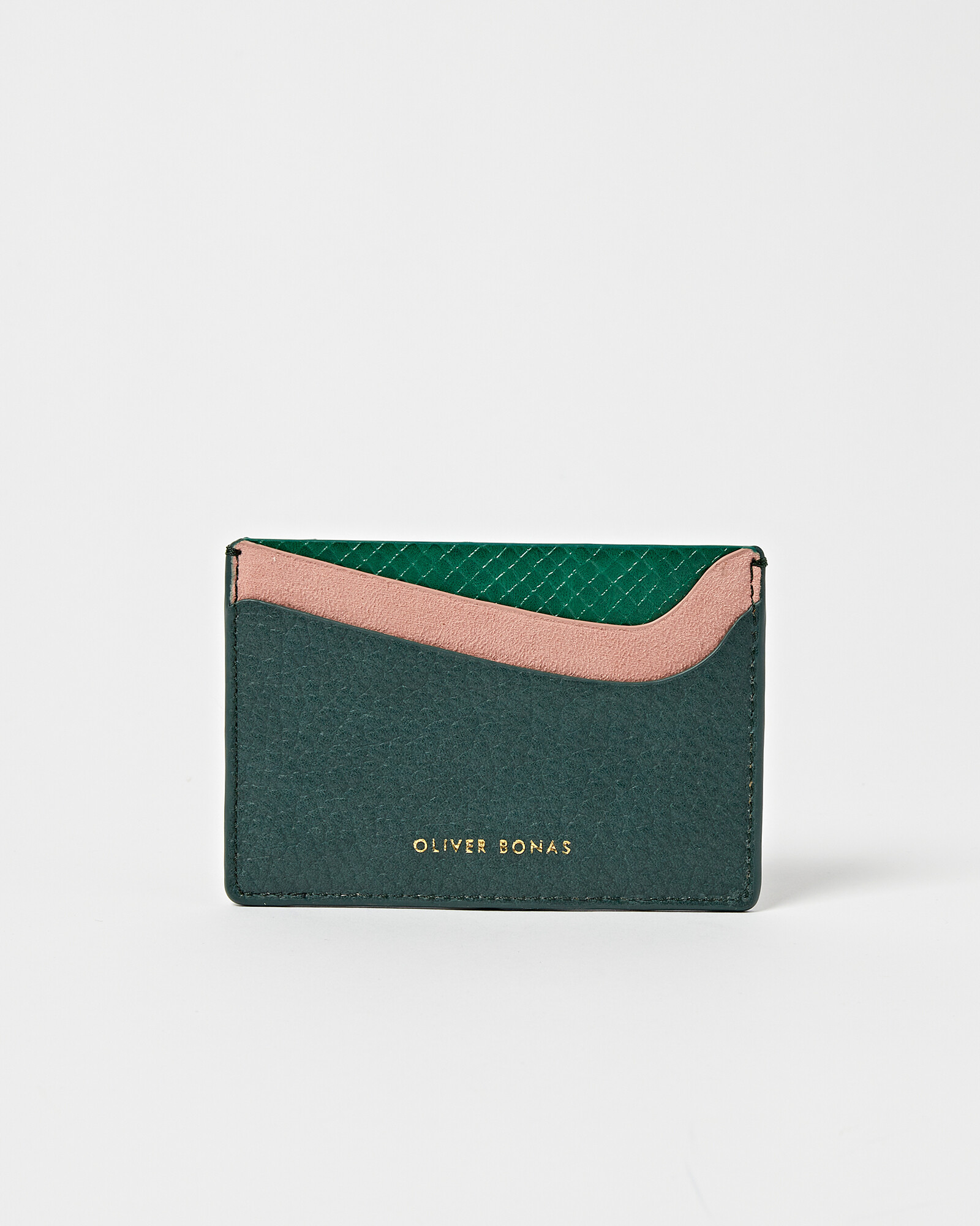 Mika Colour Pop Green Card Holder Oliver Bonas