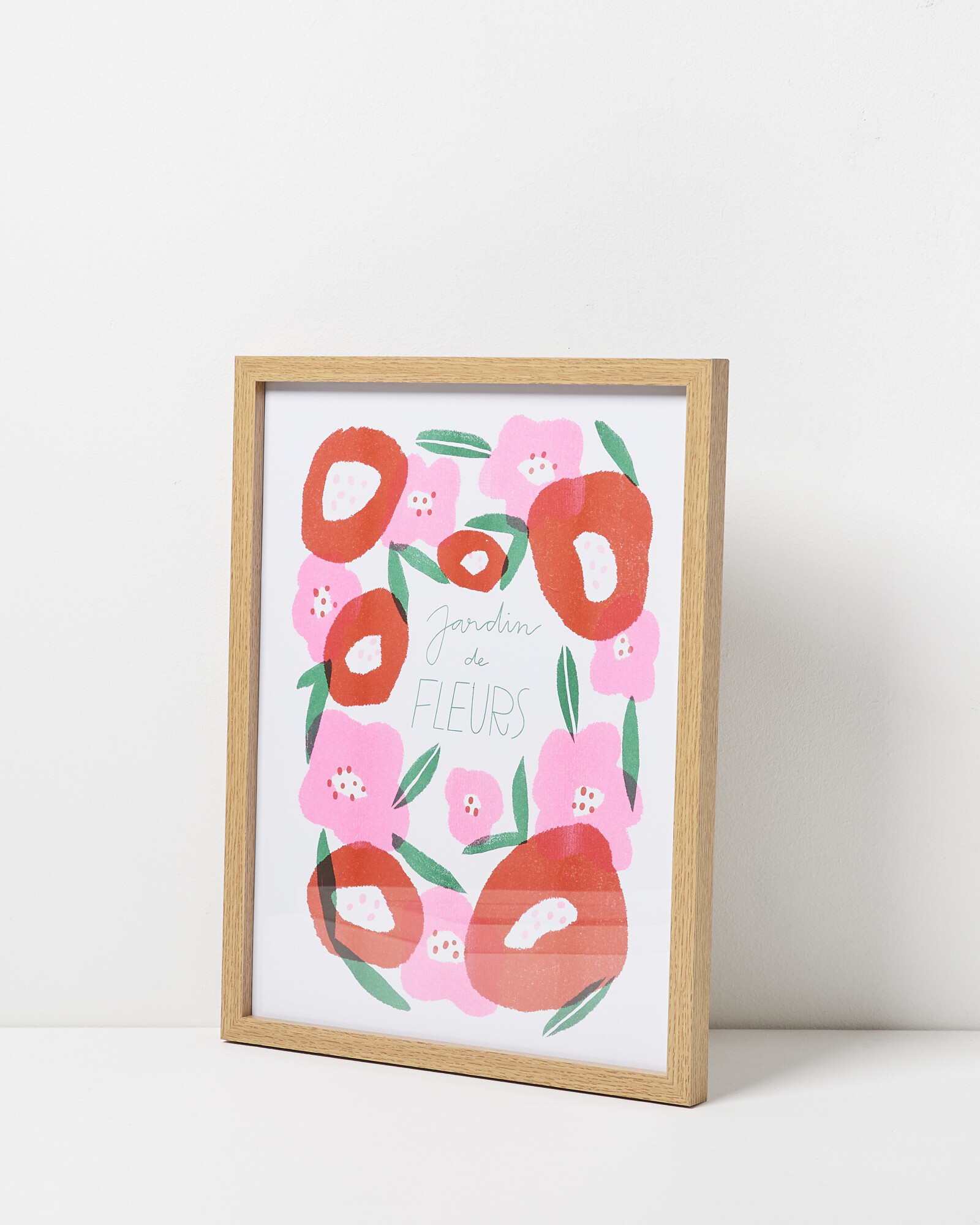 Jardin de Fleurs Framed Wall Art Oliver Bonas