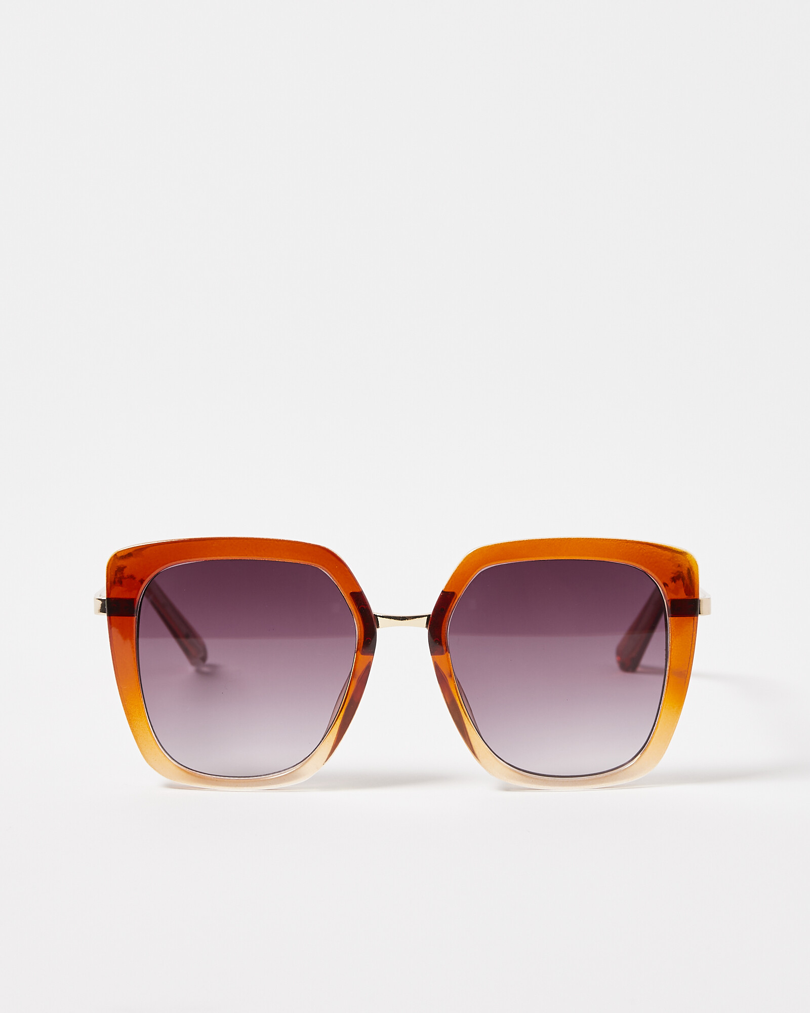 Bold Angled Cat Eye Sunglasses