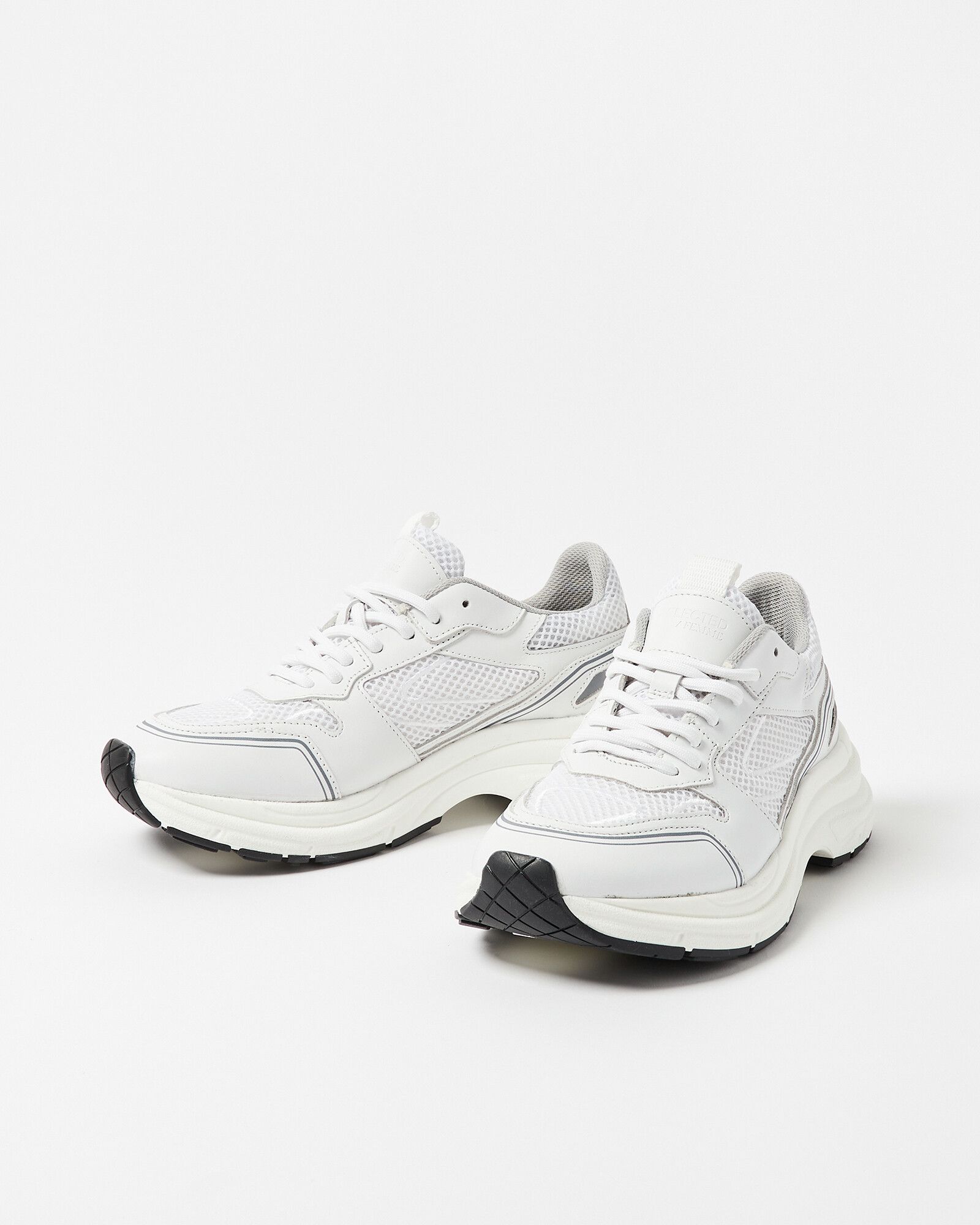 Selected Femme Abby Chunky White Trainers | Oliver Bonas