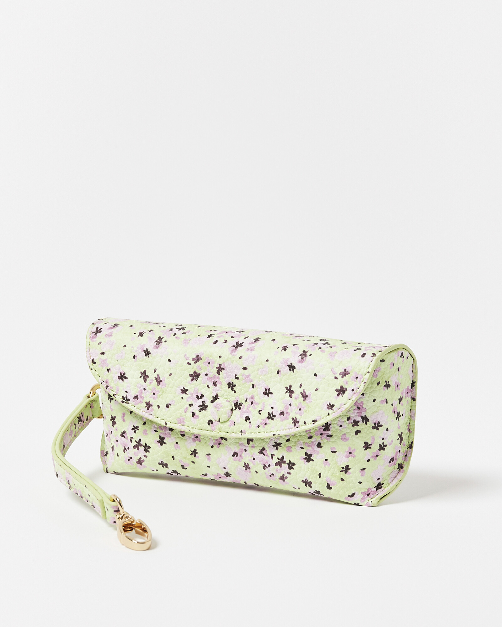 Wild Flower Floral Green Sunglasses Case Oliver Bonas US