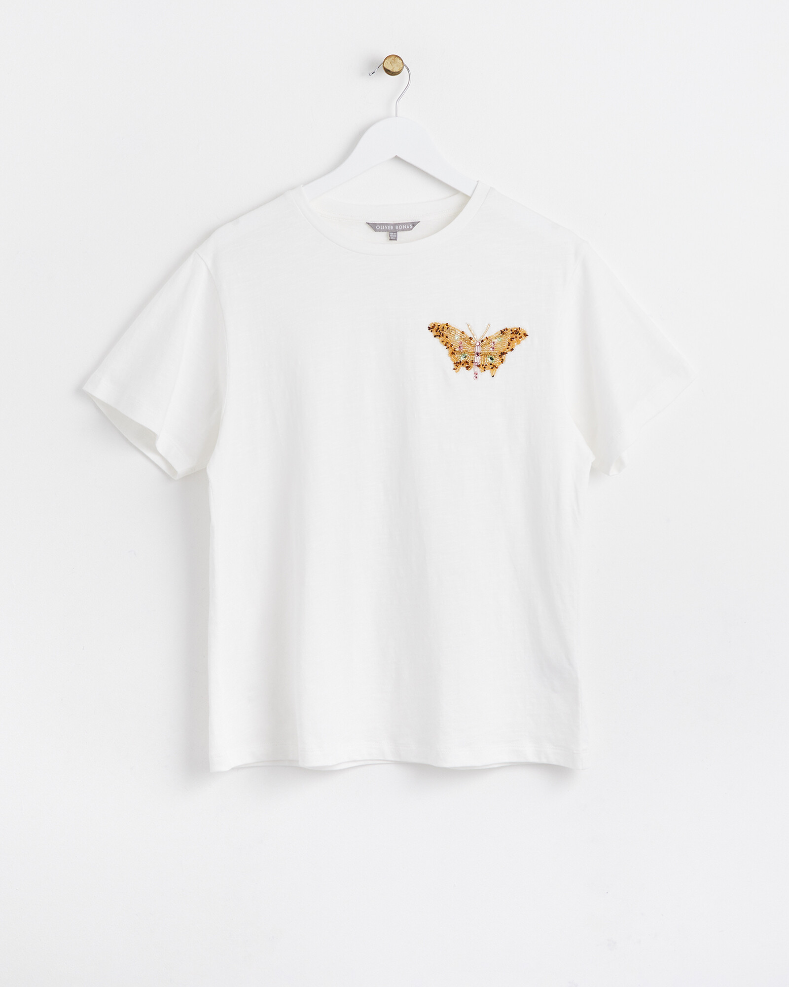 Gunshot Butterflies T-Shirt White main image 1