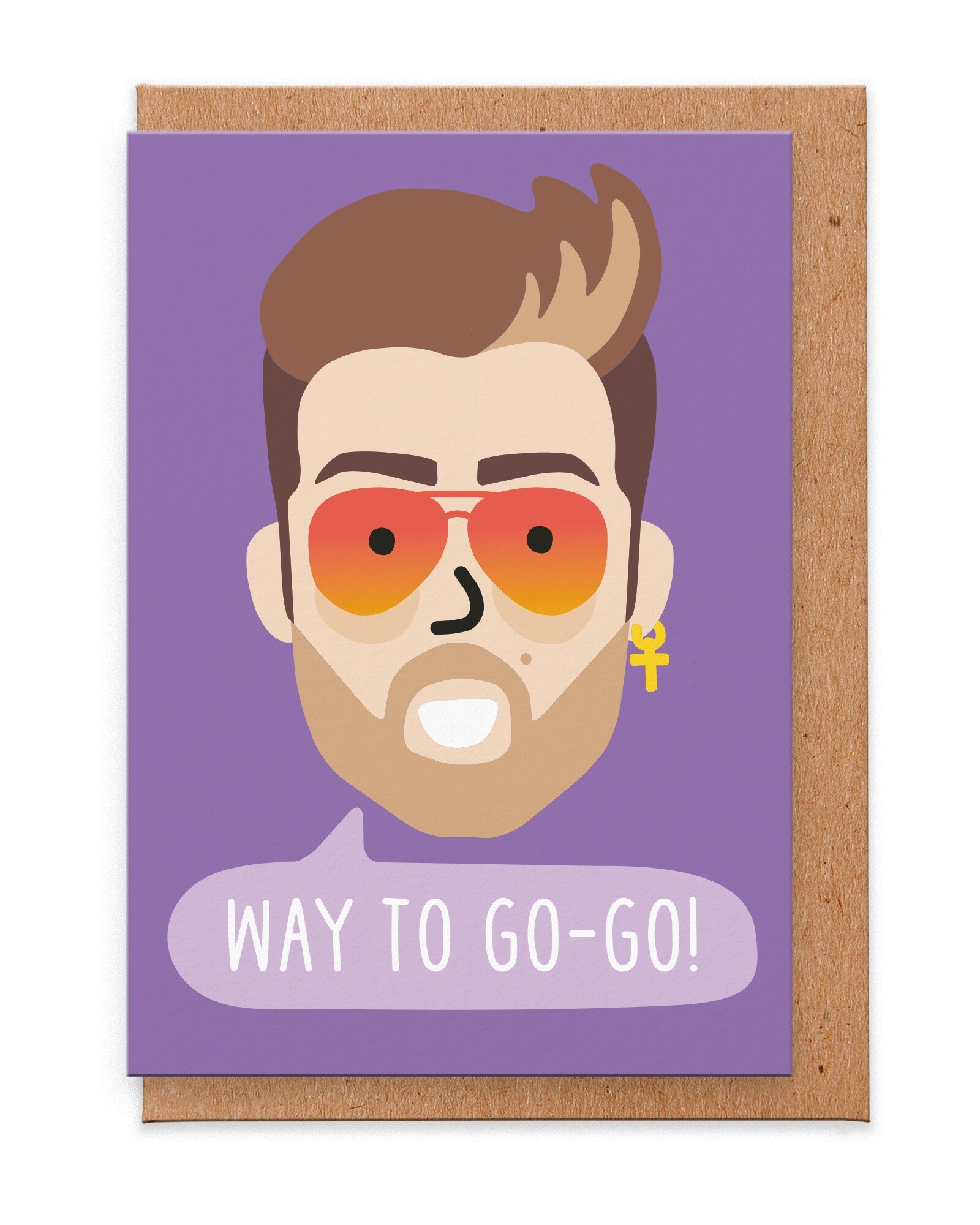 Way To Go-Go Congratulations Card | Oliver Bonas