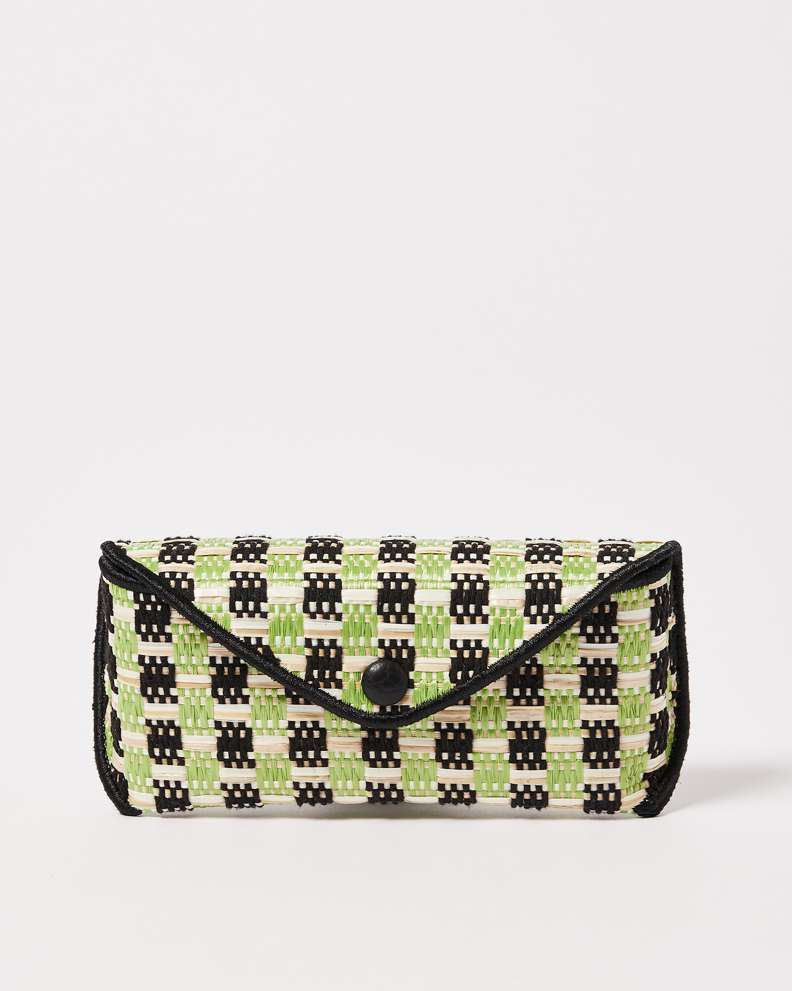 Woven Green Sunglasses Case Oliver Bonas US