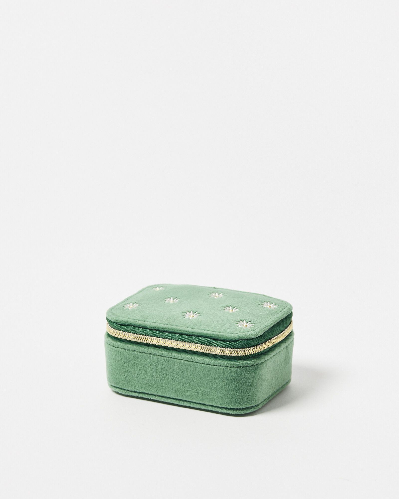 Daisy Green Jewellery Box | Oliver Bonas