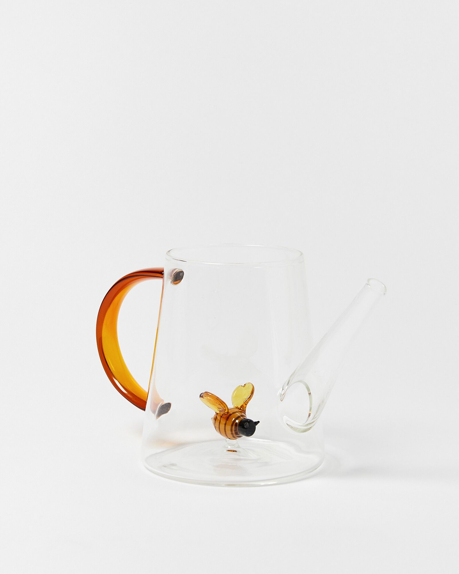 Bee Clear Glass Watering Can | Oliver Bonas