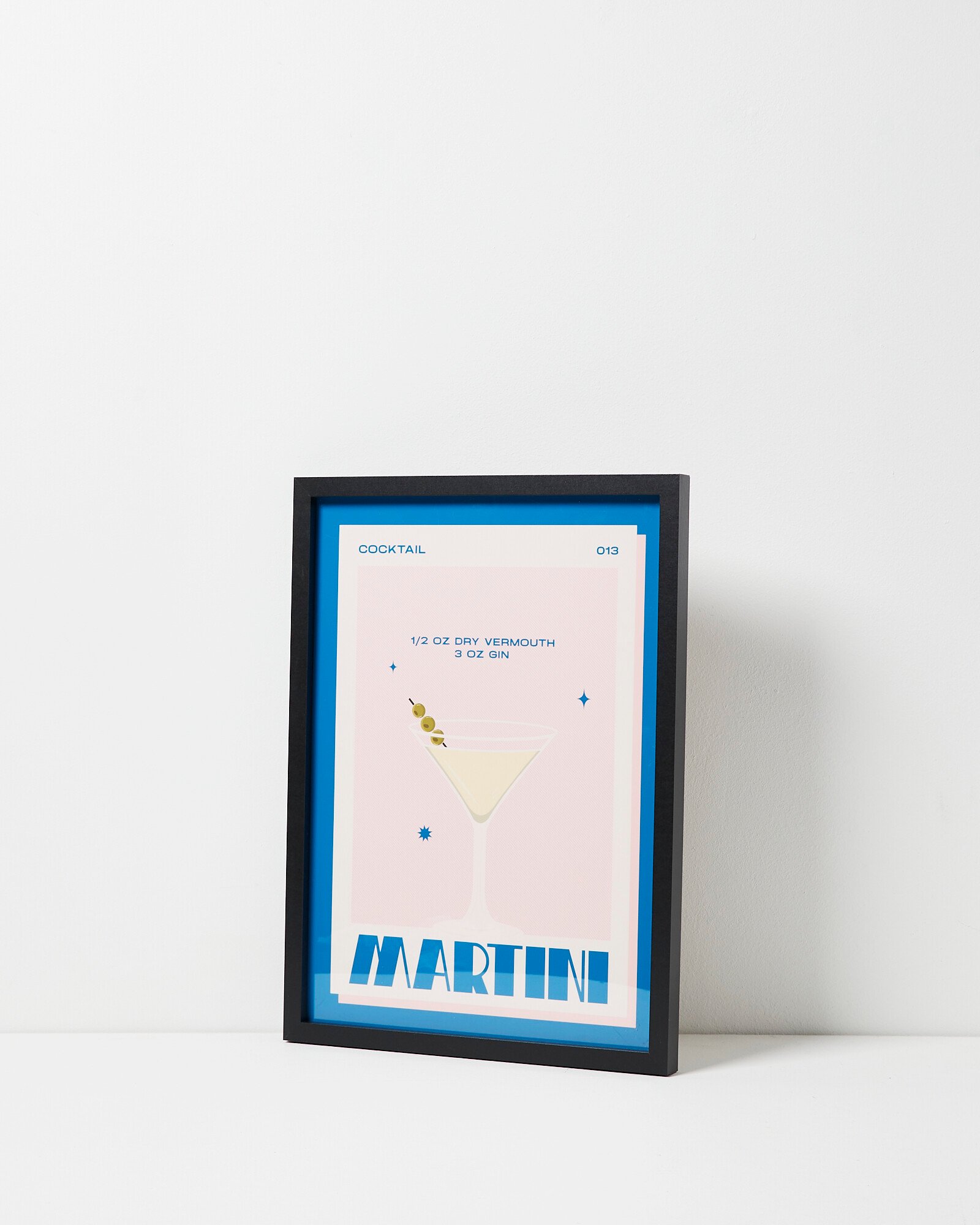 Martini Framed Wall Art Oliver Bonas