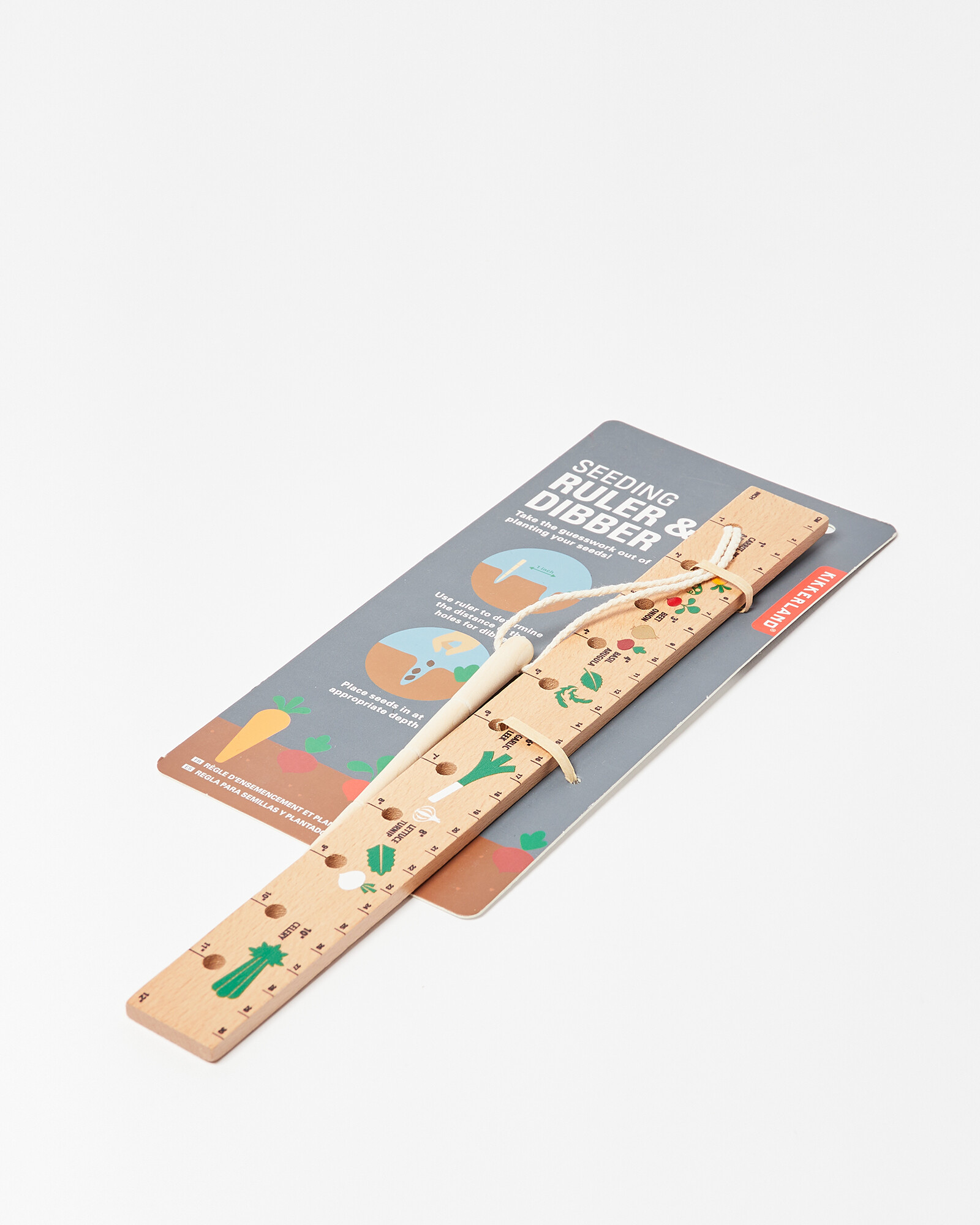 Seeding Garden Ruler & Dibber | Oliver Bonas