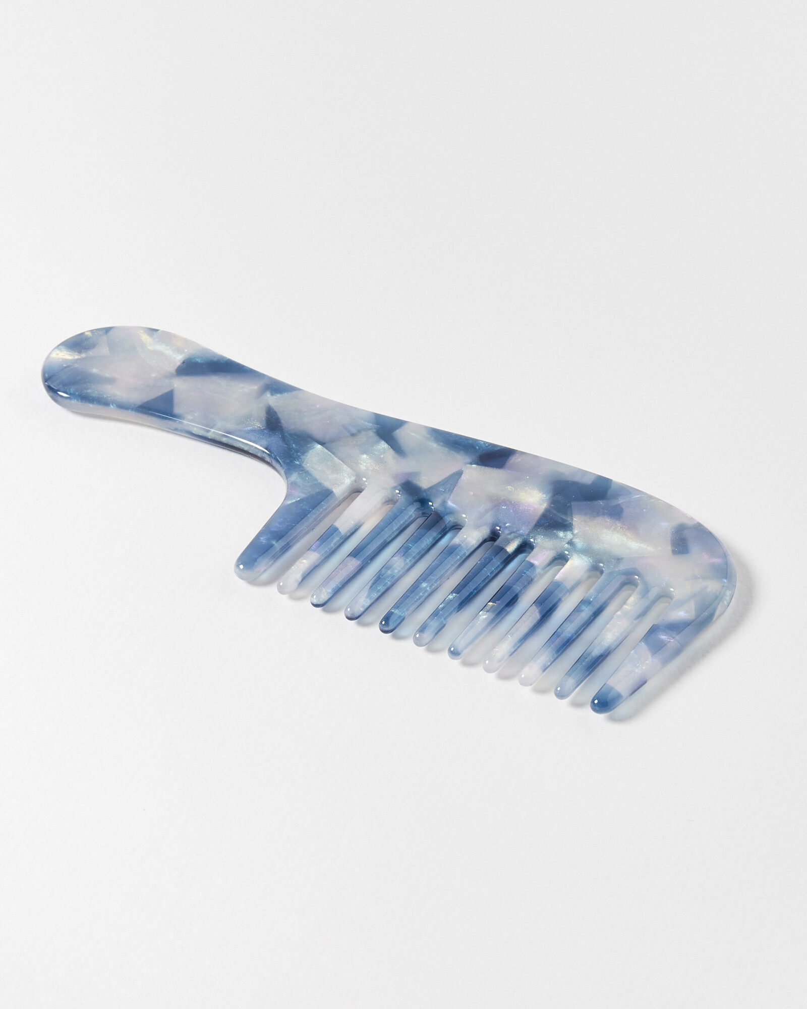 Bryony Blue Shimmer Hair Comb | Oliver Bonas