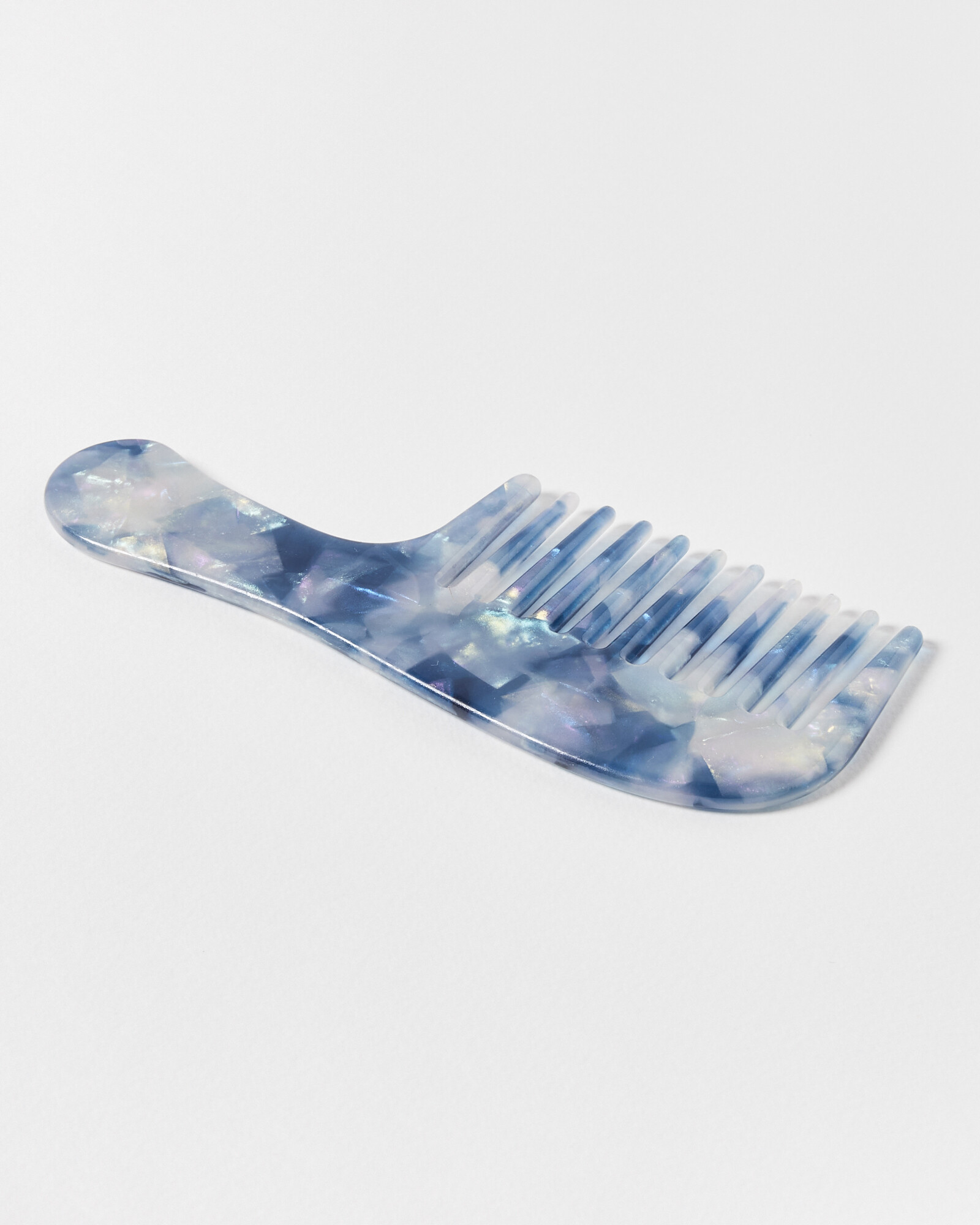 Bryony Blue Shimmer Hair Comb | Oliver Bonas
