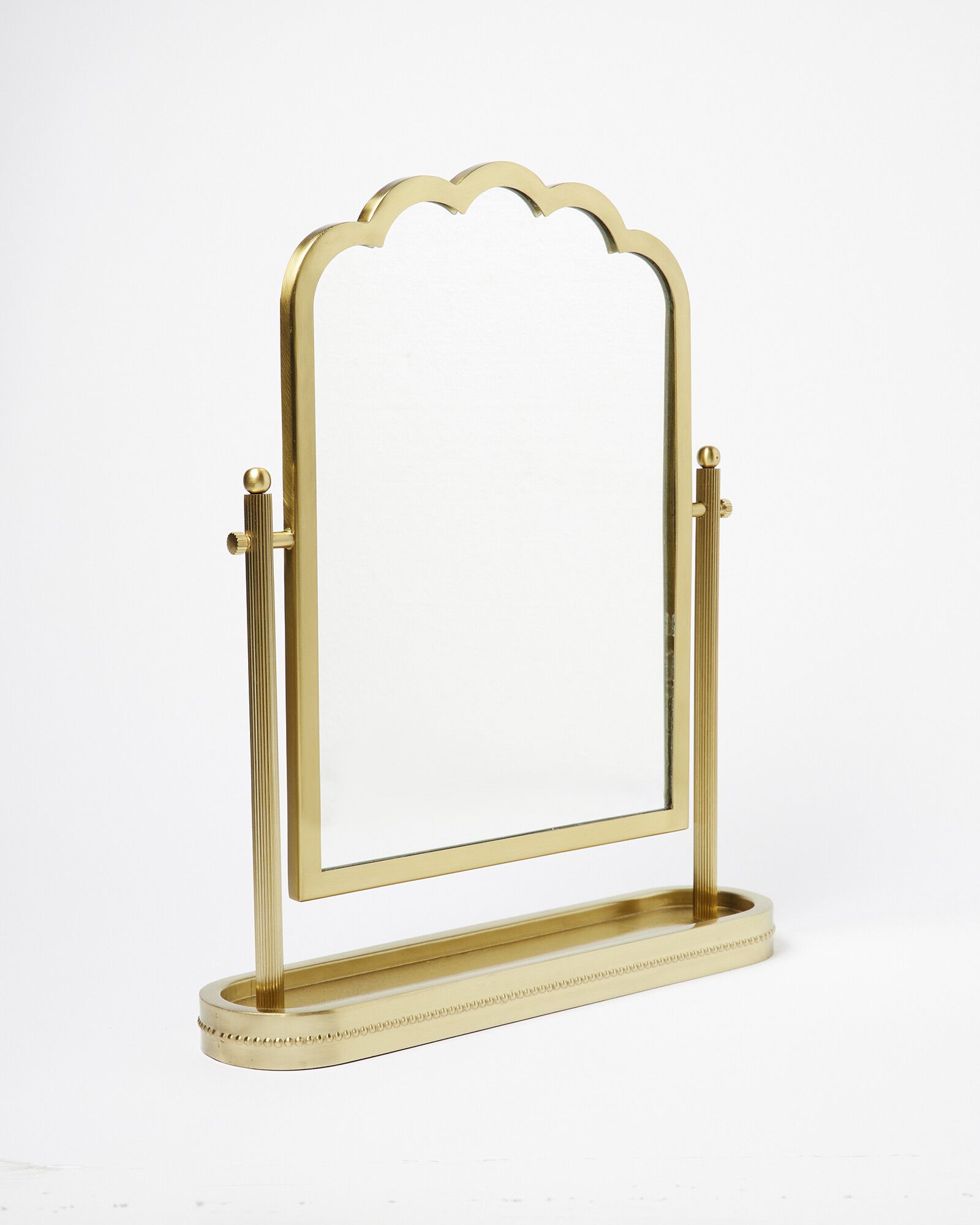 Gold Classic Dressing Table Mirror | Oliver Bonas
