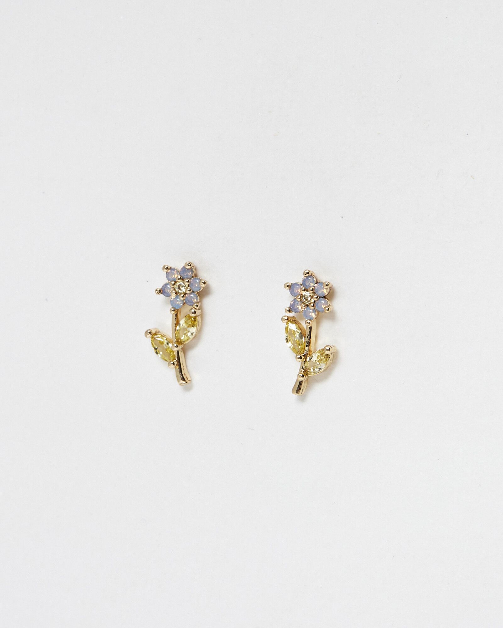 Willow Flower Stud Earrings | Oliver Bonas