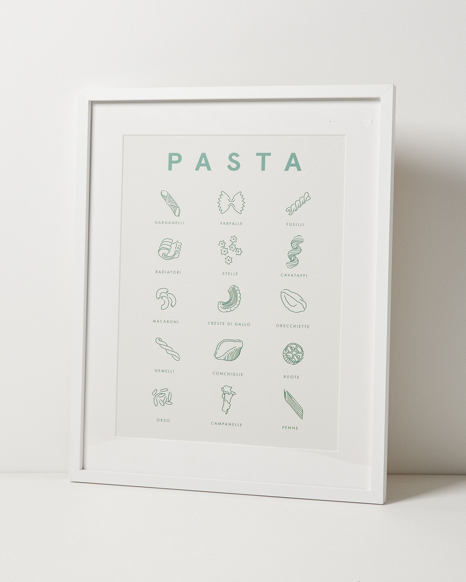 Pasta Framed Wall Art | Oliver Bonas