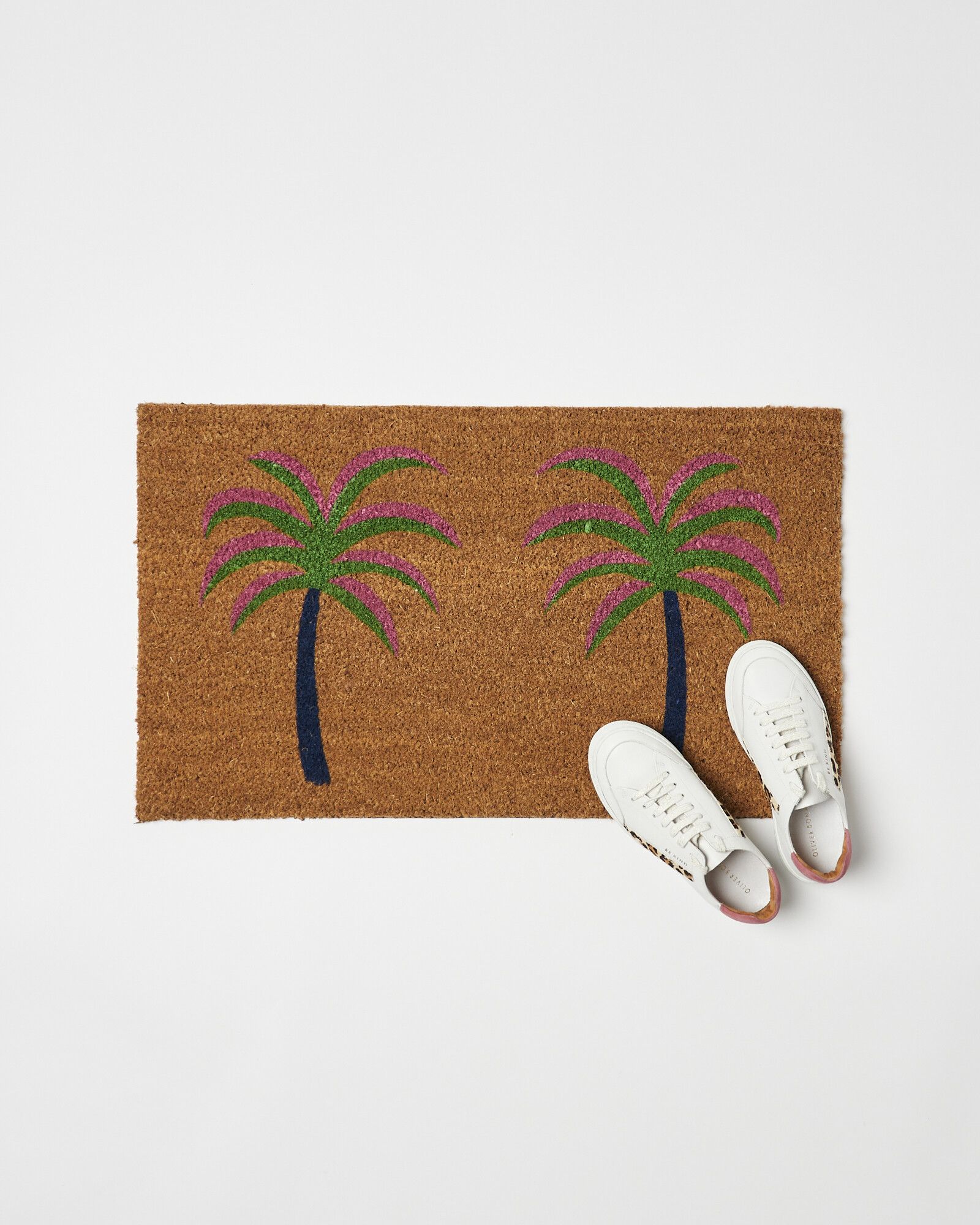 Palm Tree Doormat | Oliver Bonas
