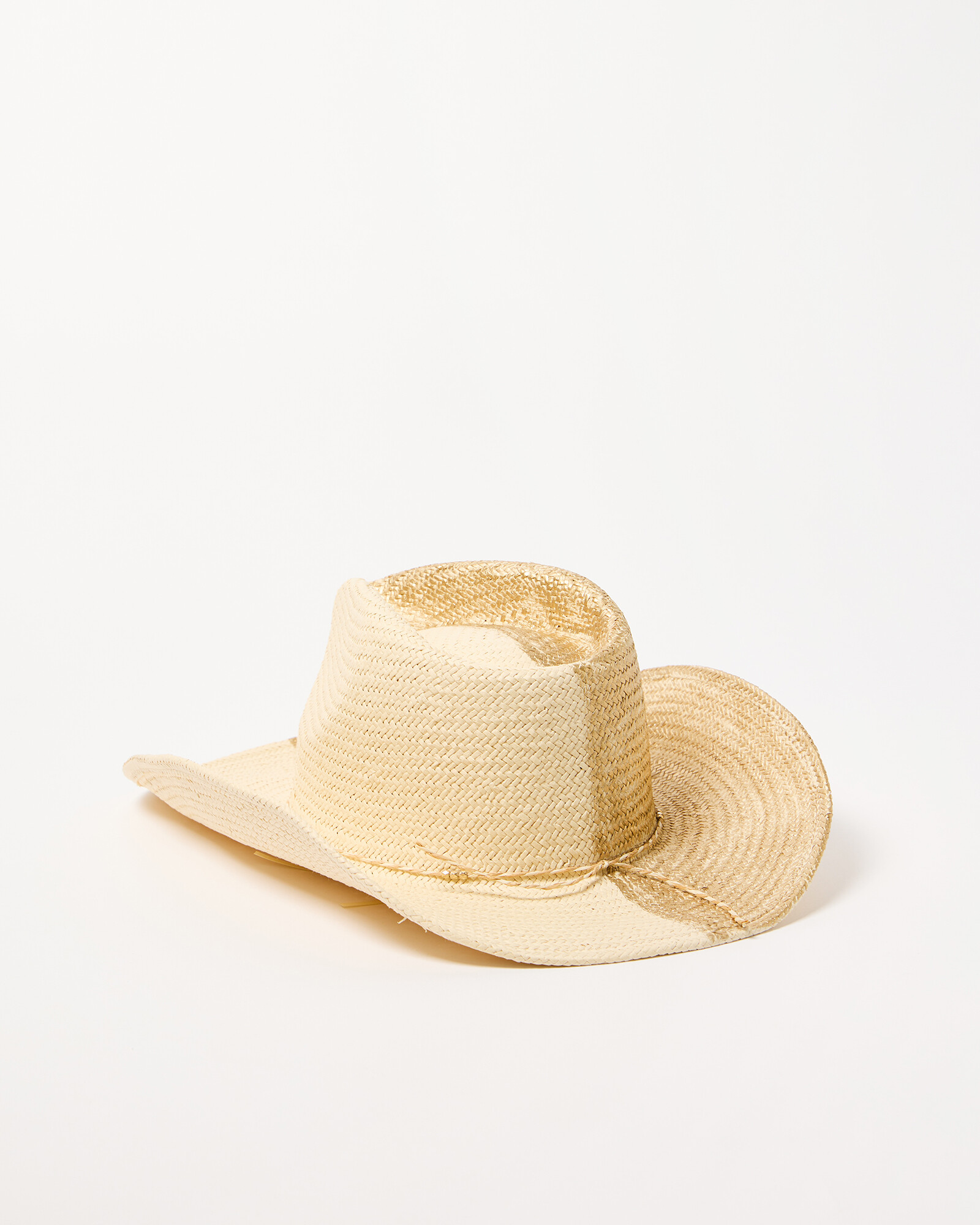Gold Metallic Cowboy Hat Cowgirl Costume Accessory