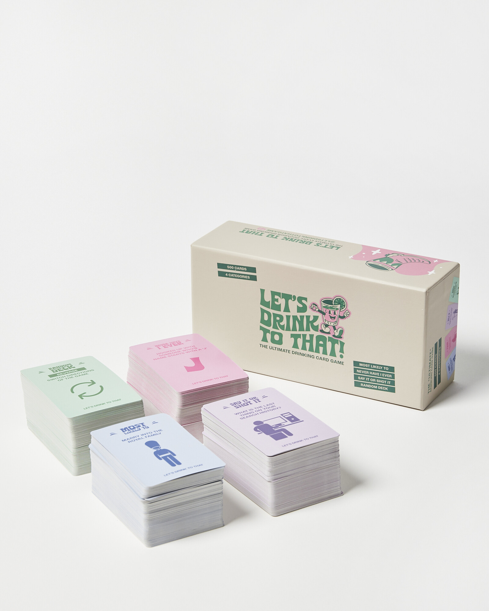 Let's Drink To That Drinking Card Game