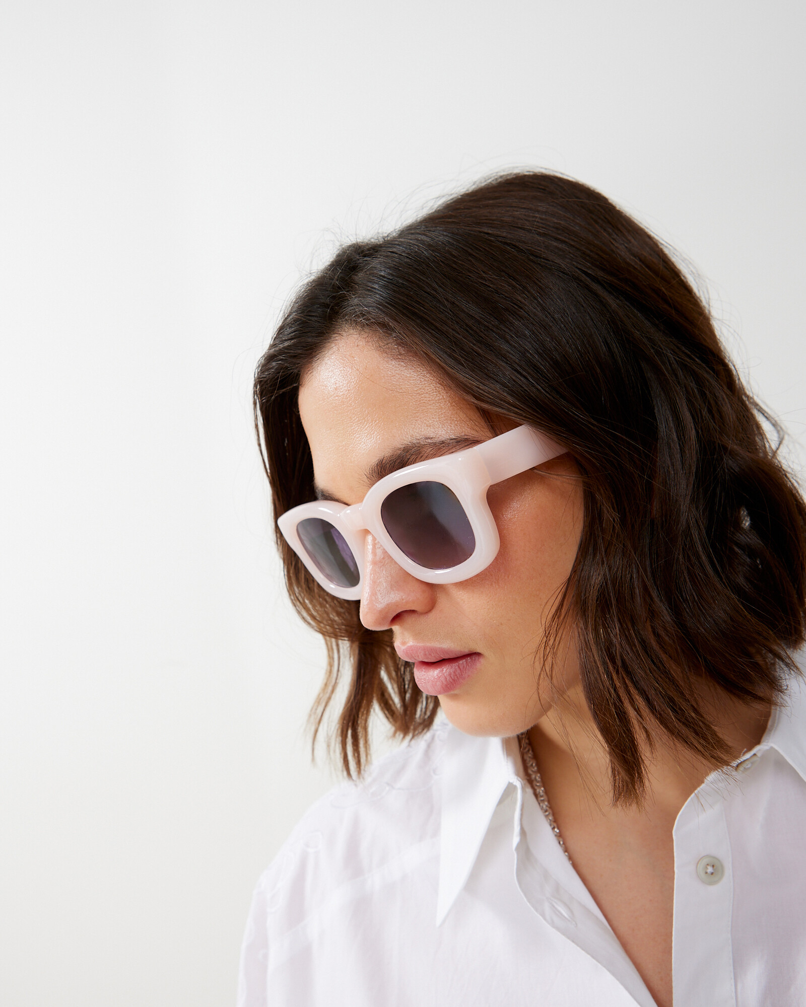 PERFECT PINK BC SQUARE SUNGLASSES main image 1
