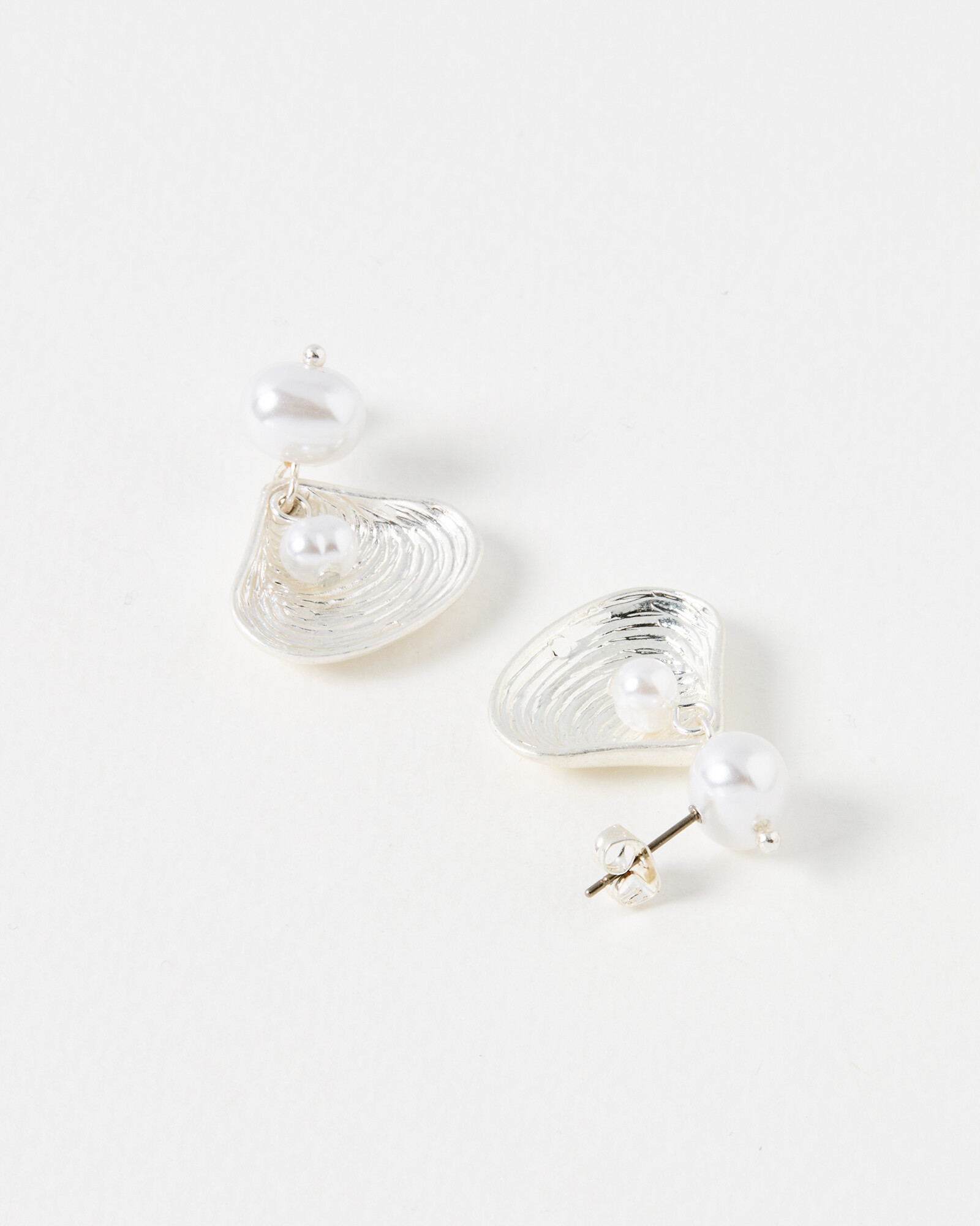 CORALINE FAUX PEARL EARRINGS T732ECB main image 1