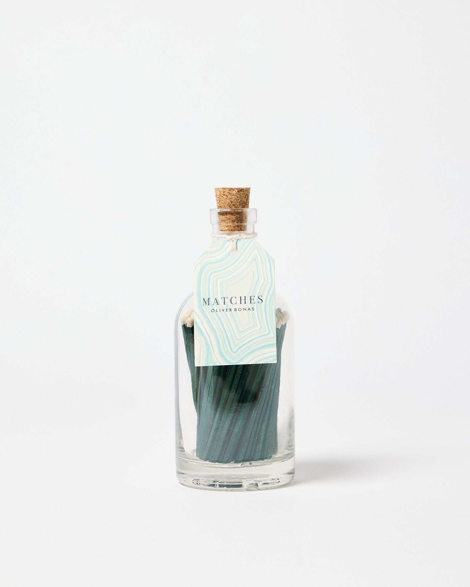 Agate Glass Bottle Matches Oliver Bonas