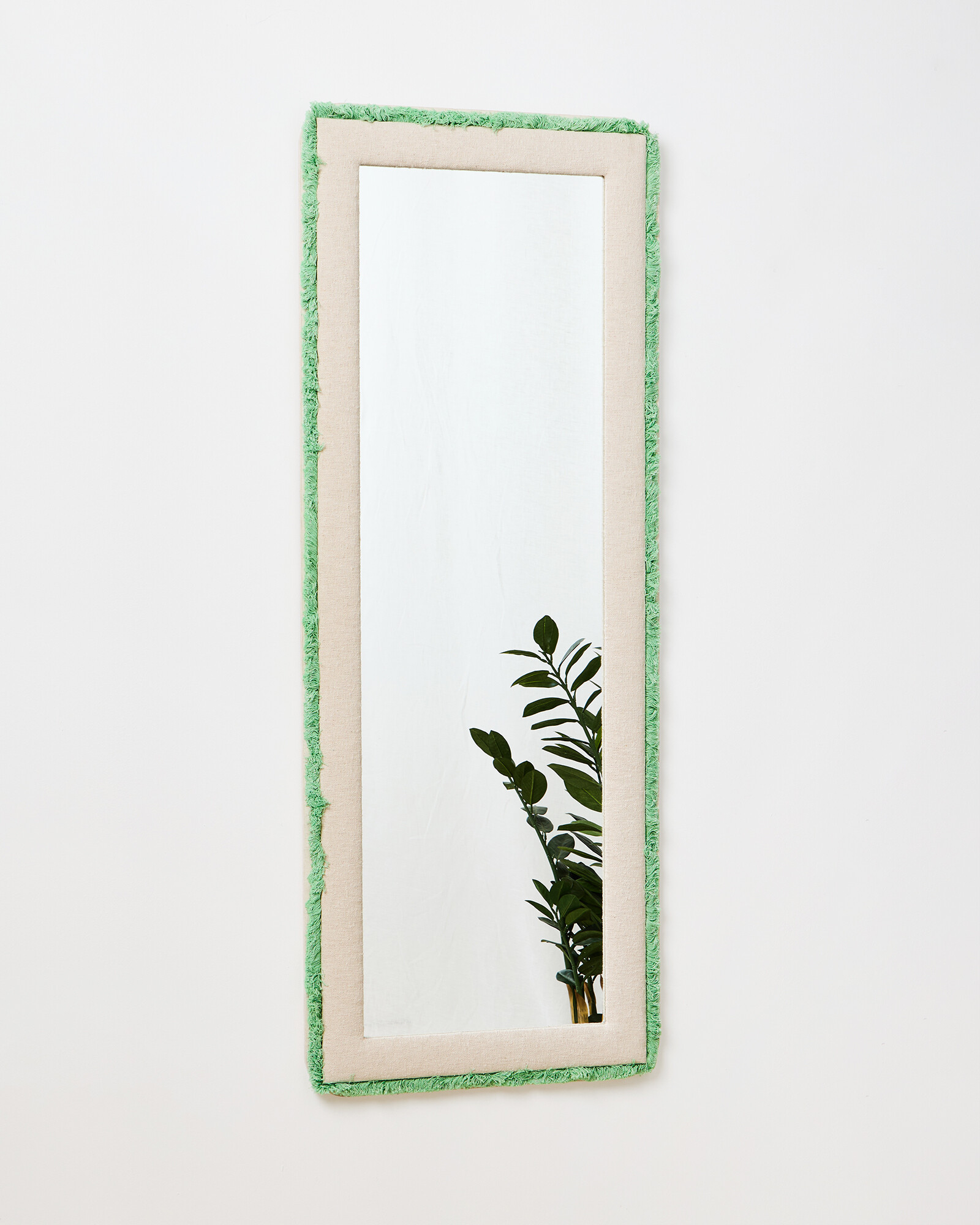 Issey Cream Boucle Full Length Mirror