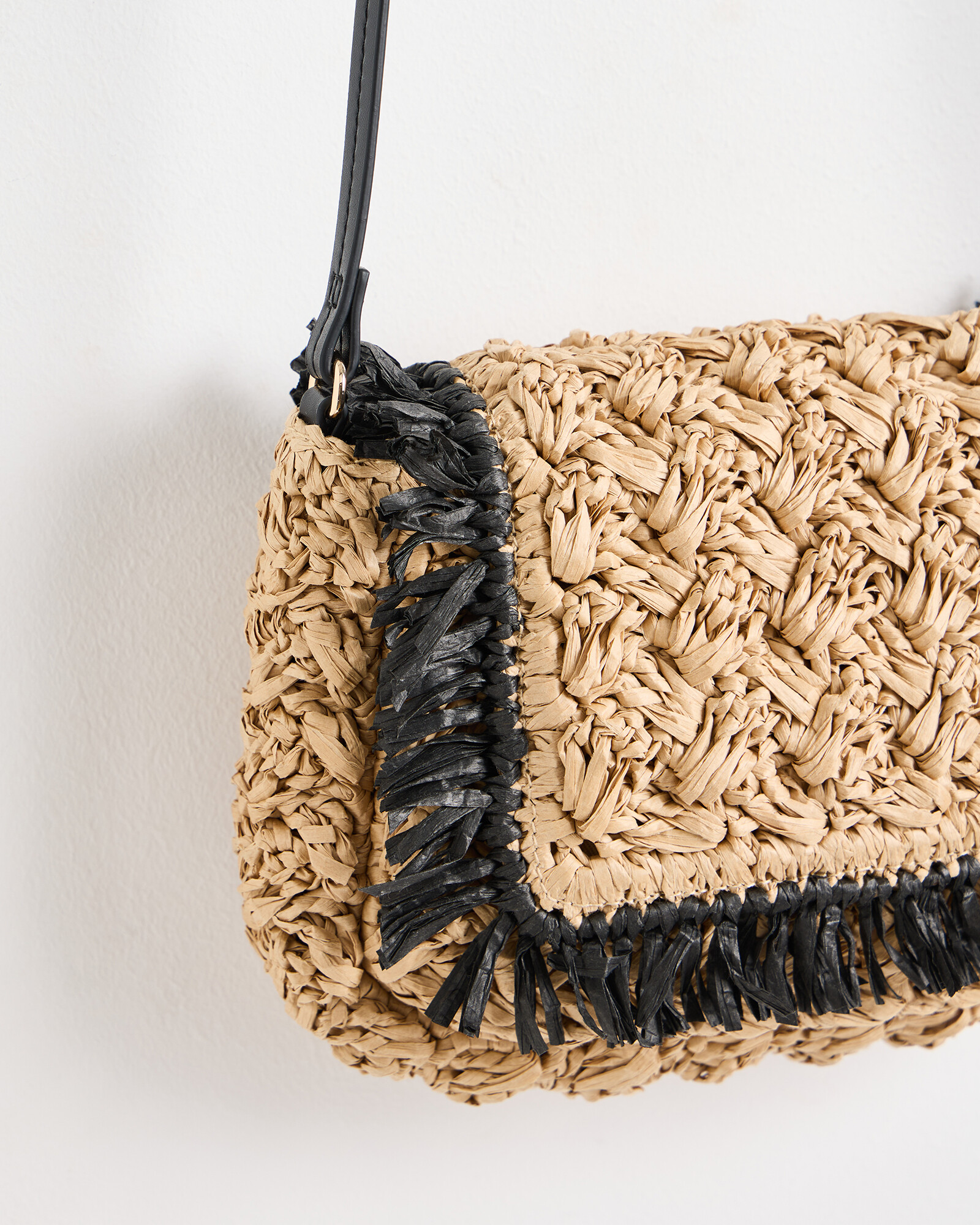Rikka Woven Raffia Crossbody Bags Oliver Bonas Rikka Woven Raffia Crossbody Bags Oliver Bonas