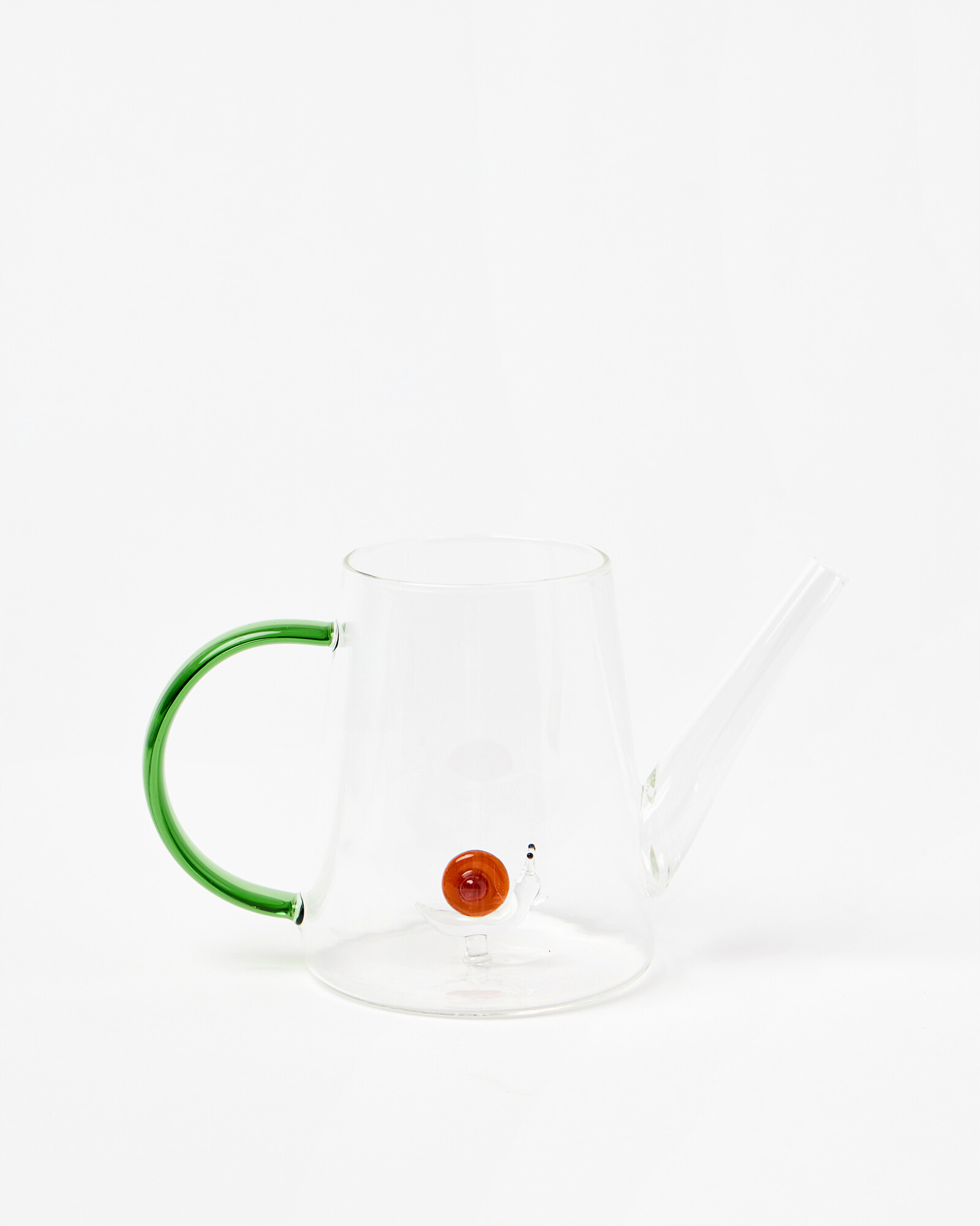 Snail Glass Watering Can