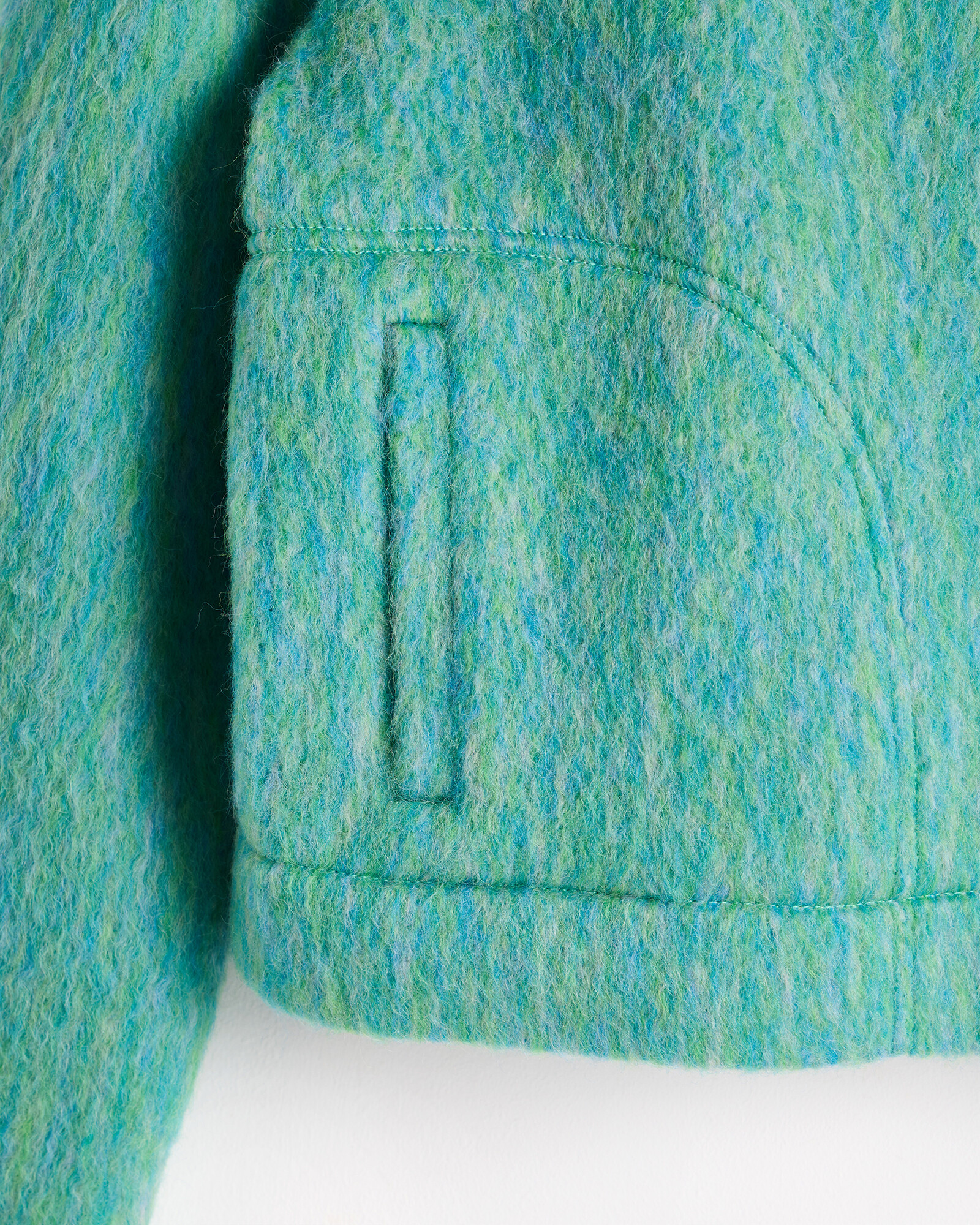 Collared Zip Up Jacket
