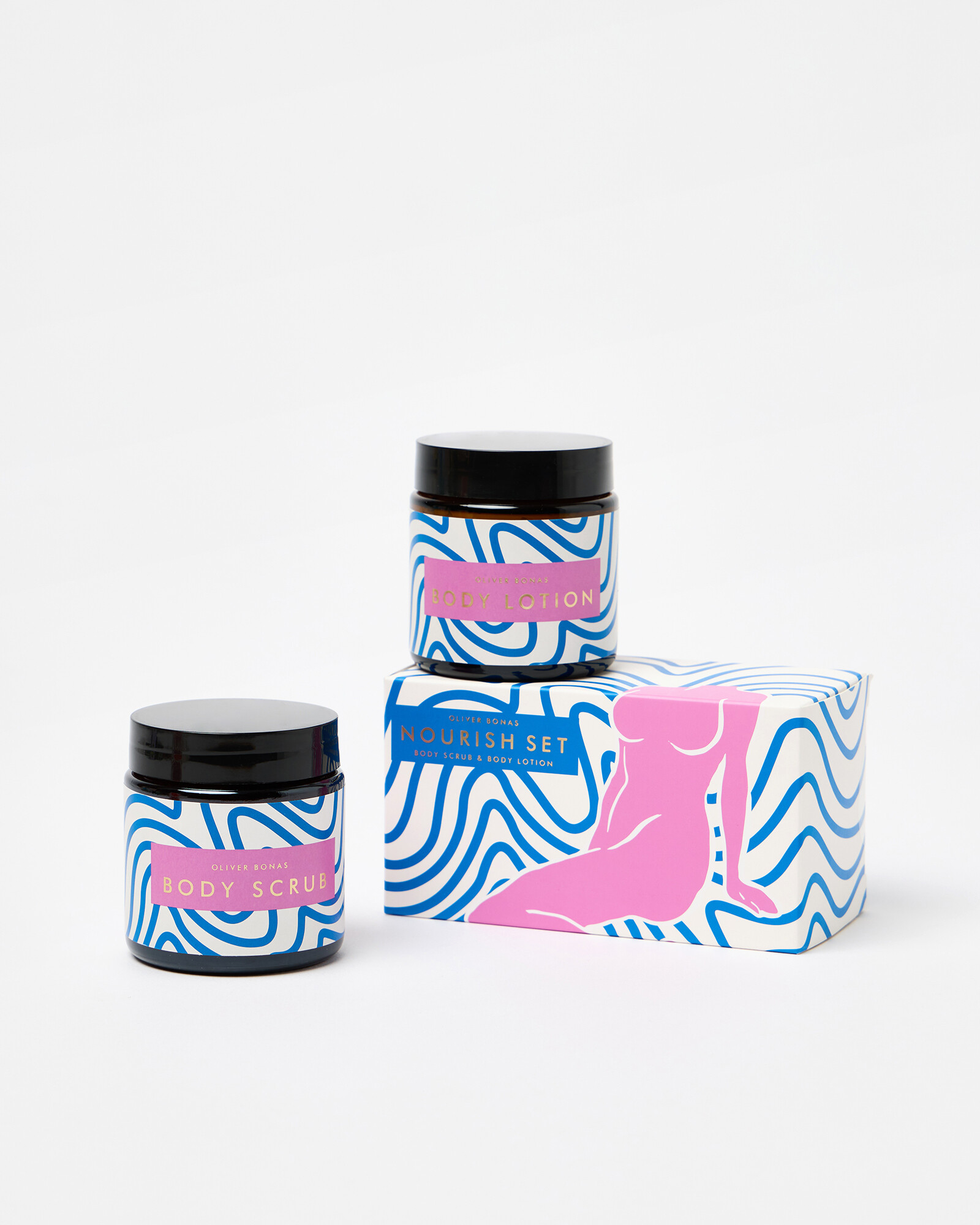 Tuberose & Sandalwood Body Scrub & Lotion Nourish Set