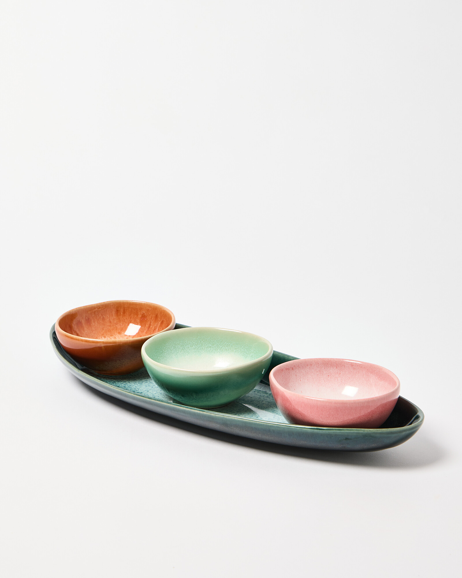 Kela Ceramic Nibble Bowls & Tray | Oliver Bonas