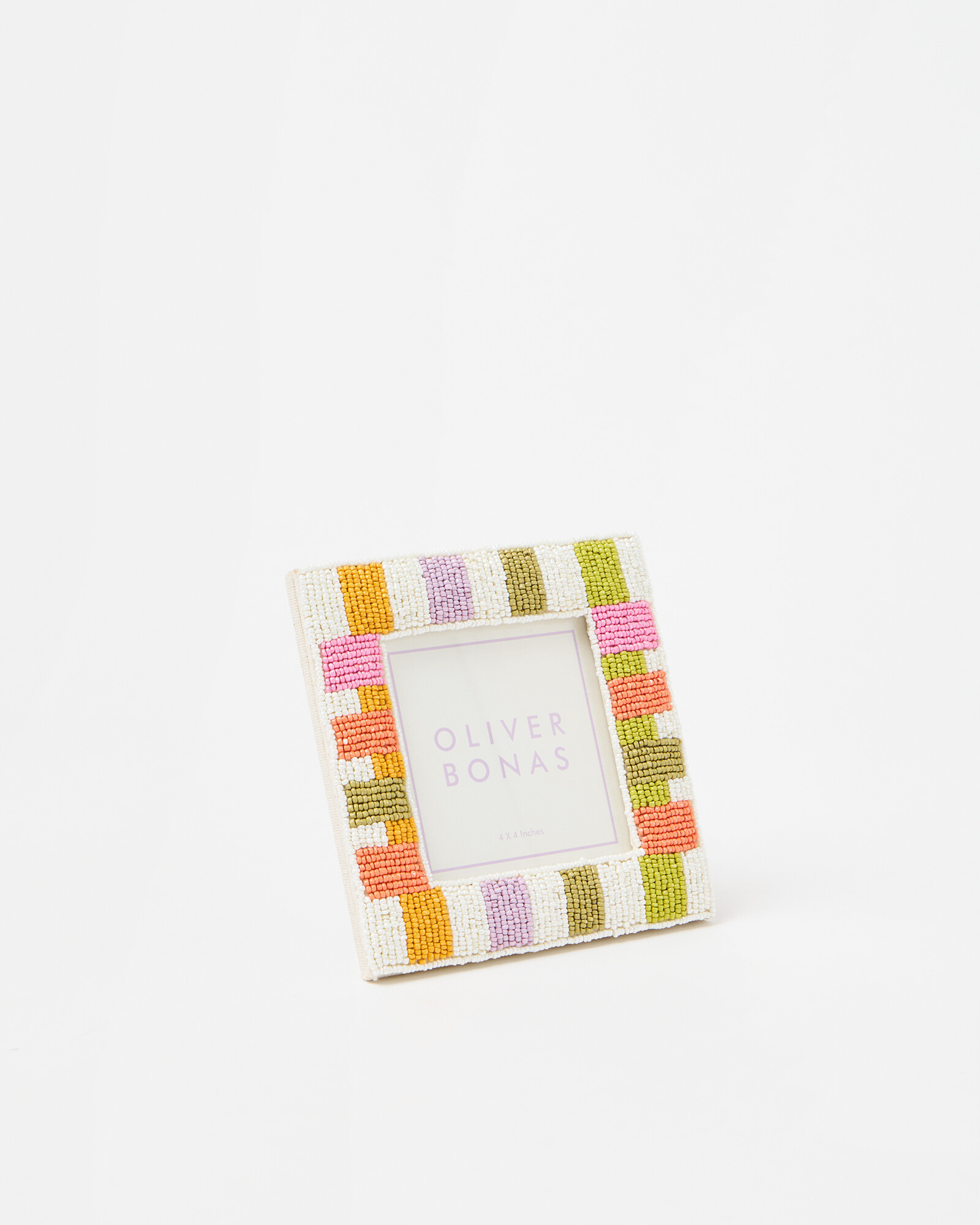 Alina Beaded Photo Frame Oliver Bonas