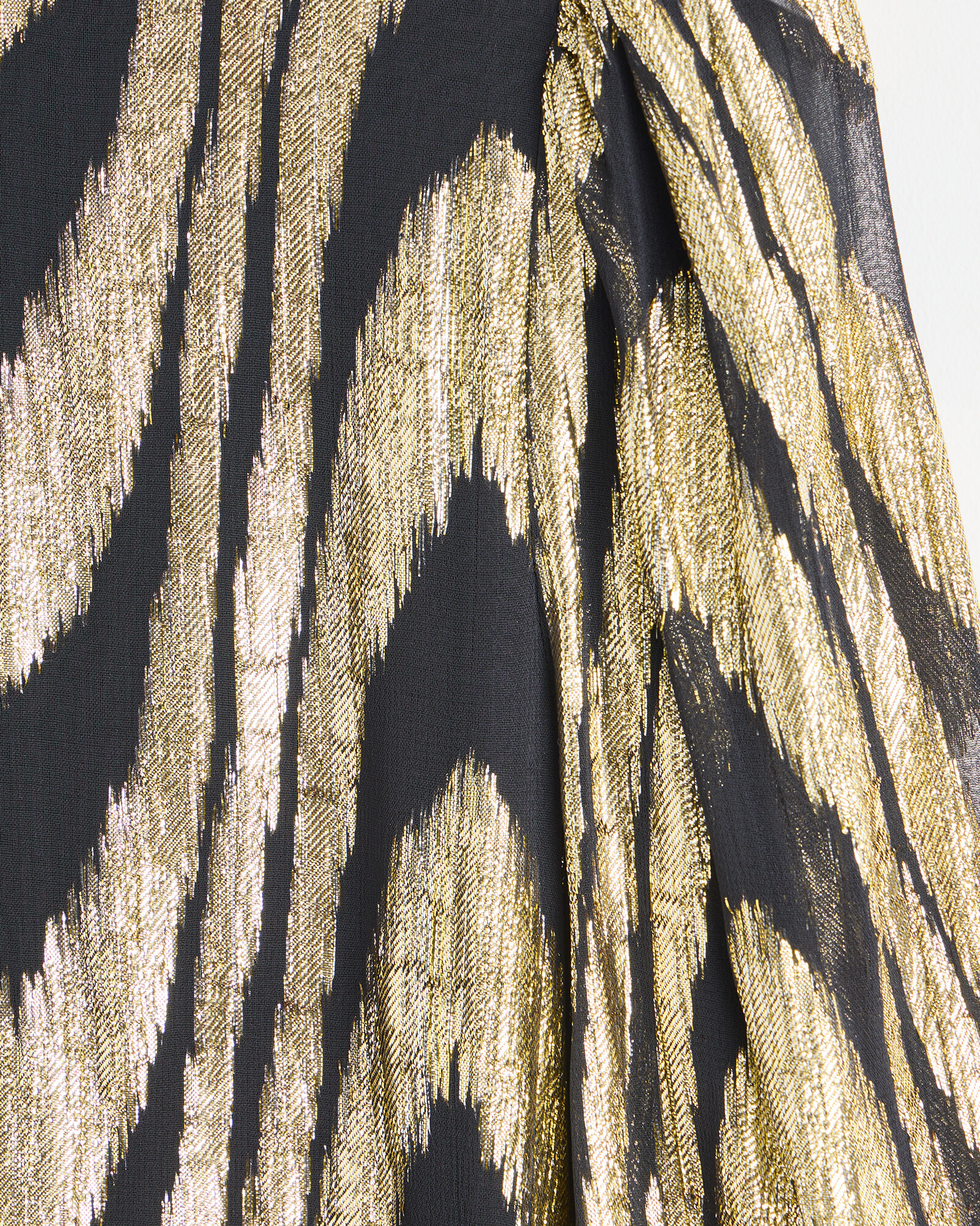 Golden Wave Mini Shift Dress Oliver Bonas IE