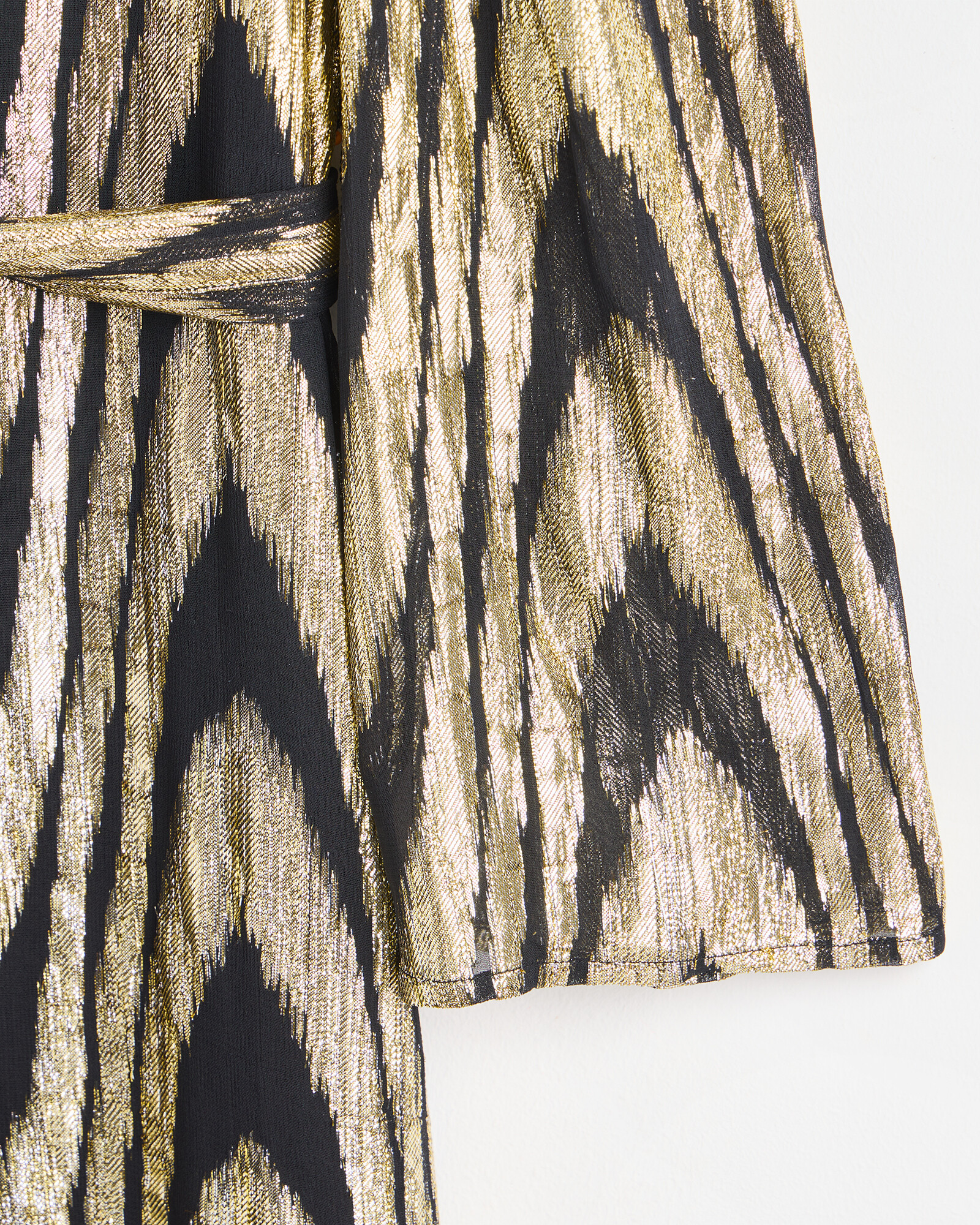 Golden Wave Mini Shift Dress Oliver Bonas IE