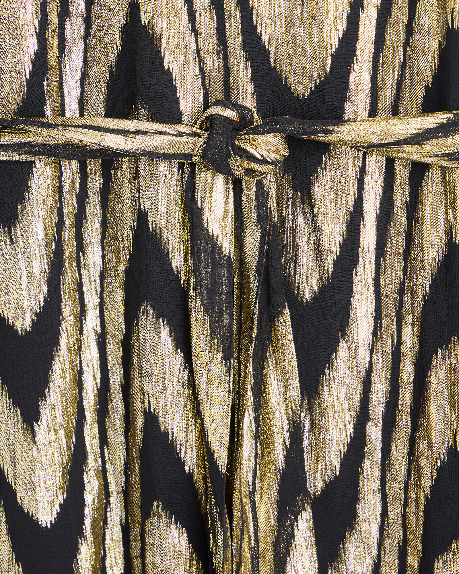 Golden Wave Mini Shift Dress Oliver Bonas IE