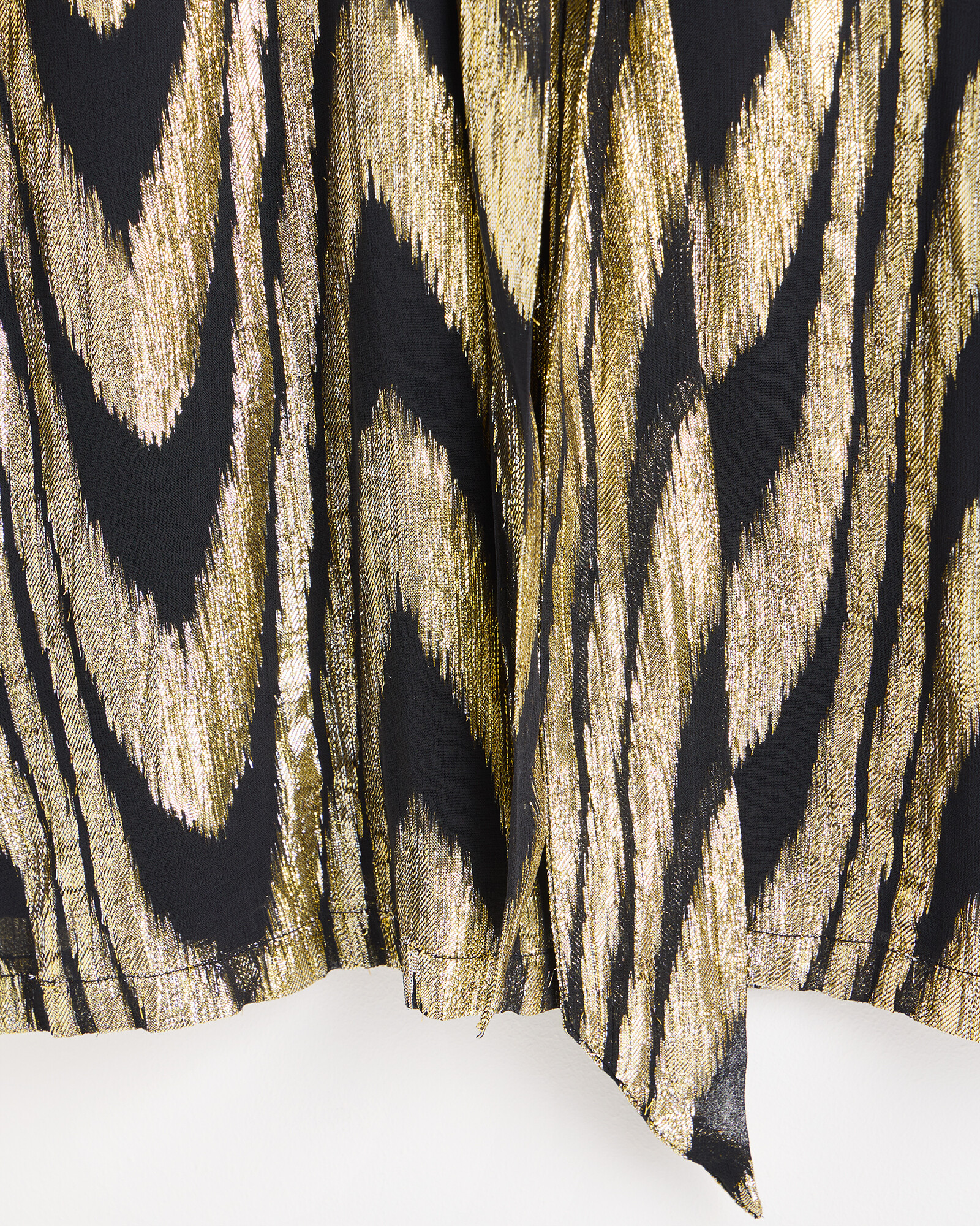 Golden Wave Mini Shift Dress Oliver Bonas IE