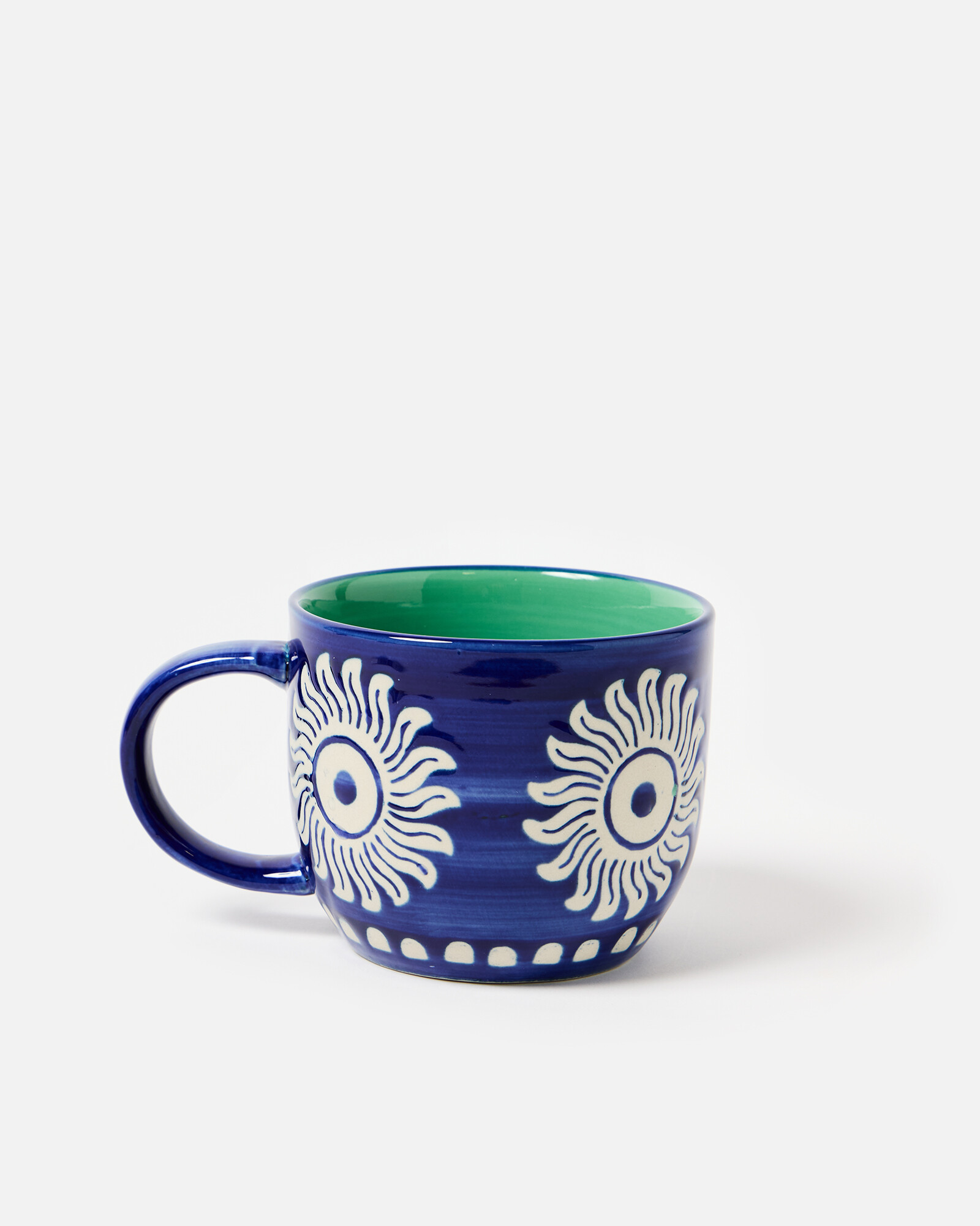 Blue Soleil Ceramic Mug