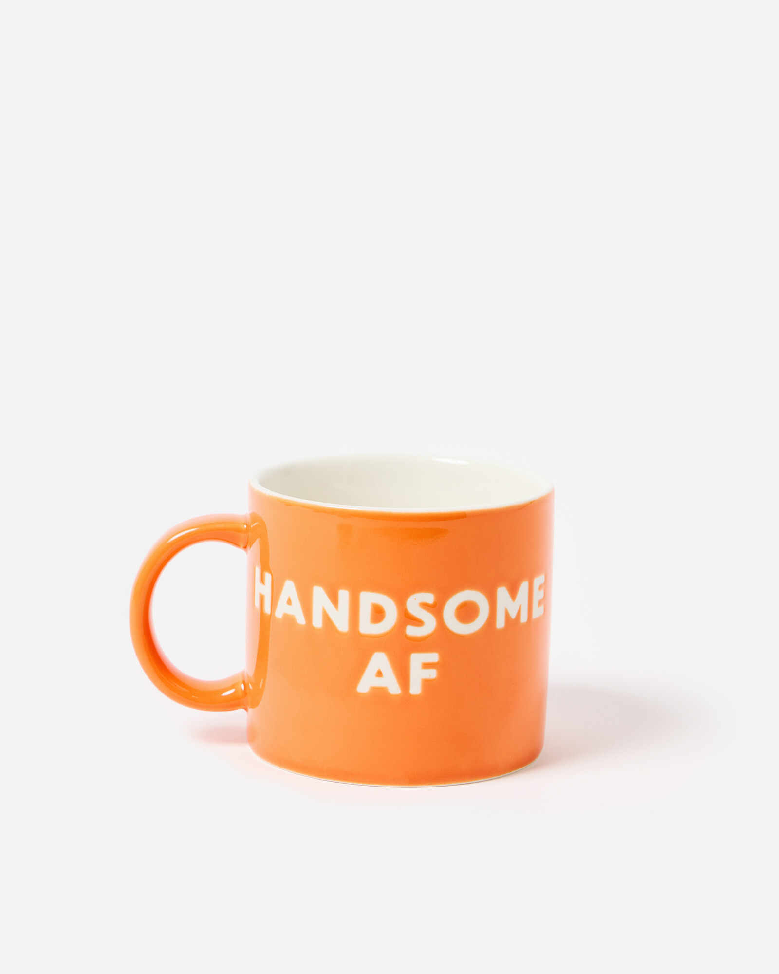 Handsome AF Orange Ceramic Mug