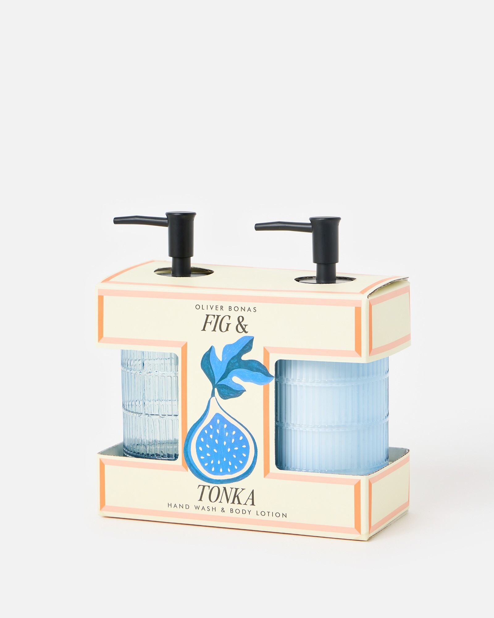 Fig & Tonka Bean Scented Hand Wash & Moisturiser Gift Set
