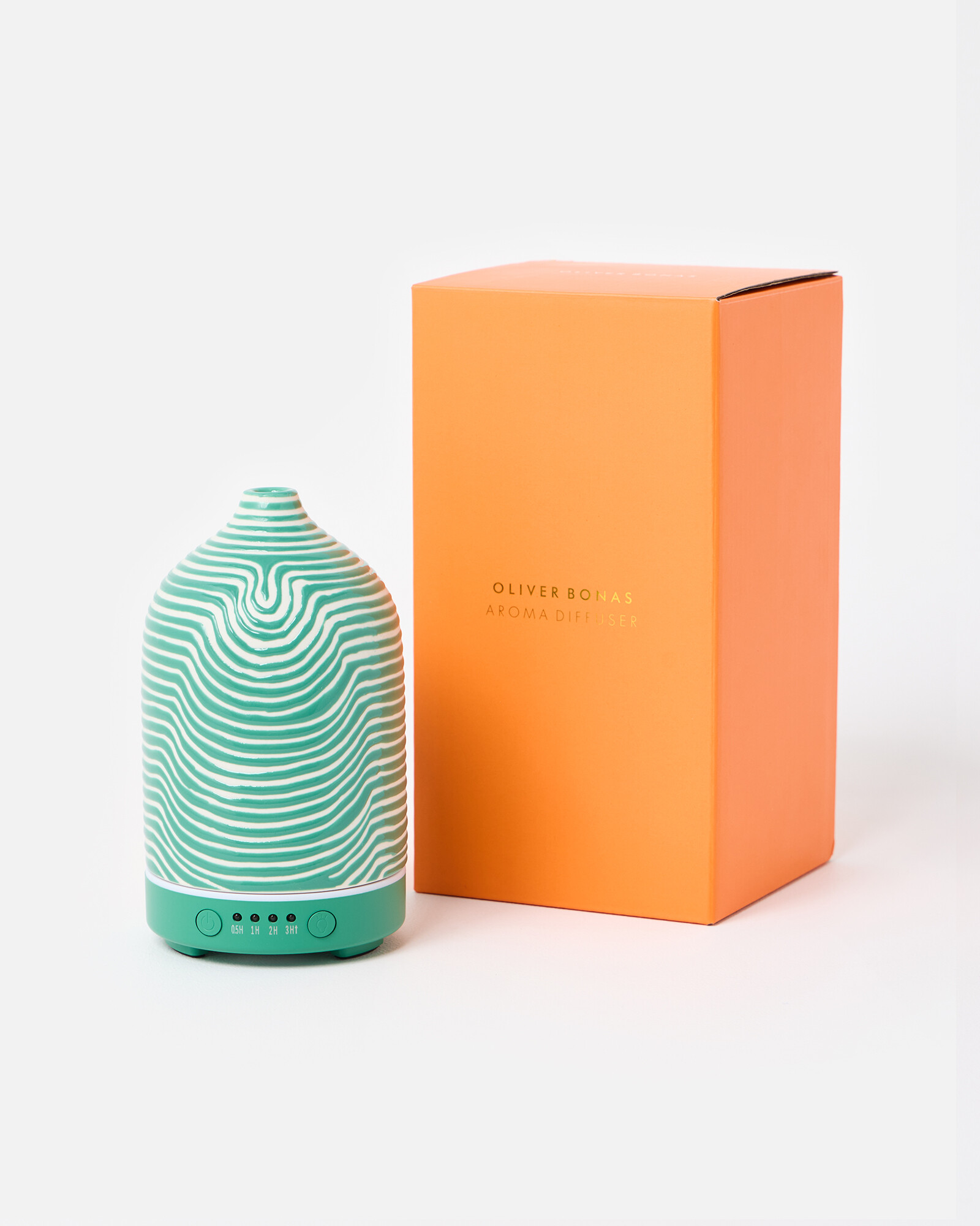 Green Swirl Electric Aroma Diffuser