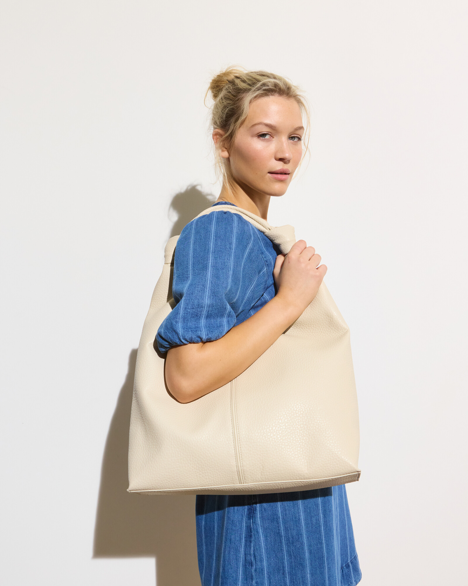 Mini Cream Ella Tote main image 1