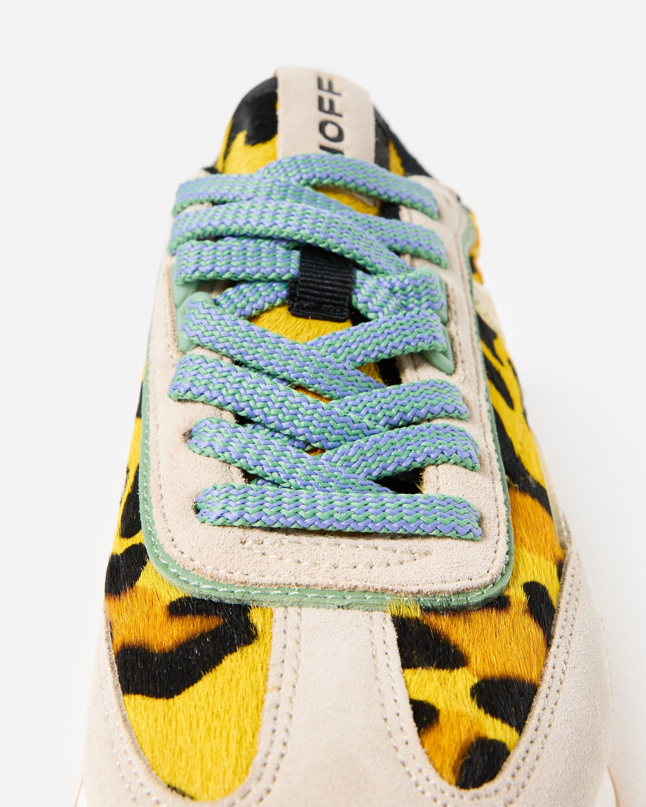 Kenzo Brand Kenzo Shoes Amsterdam Hoff Art Yellow Leopard Print