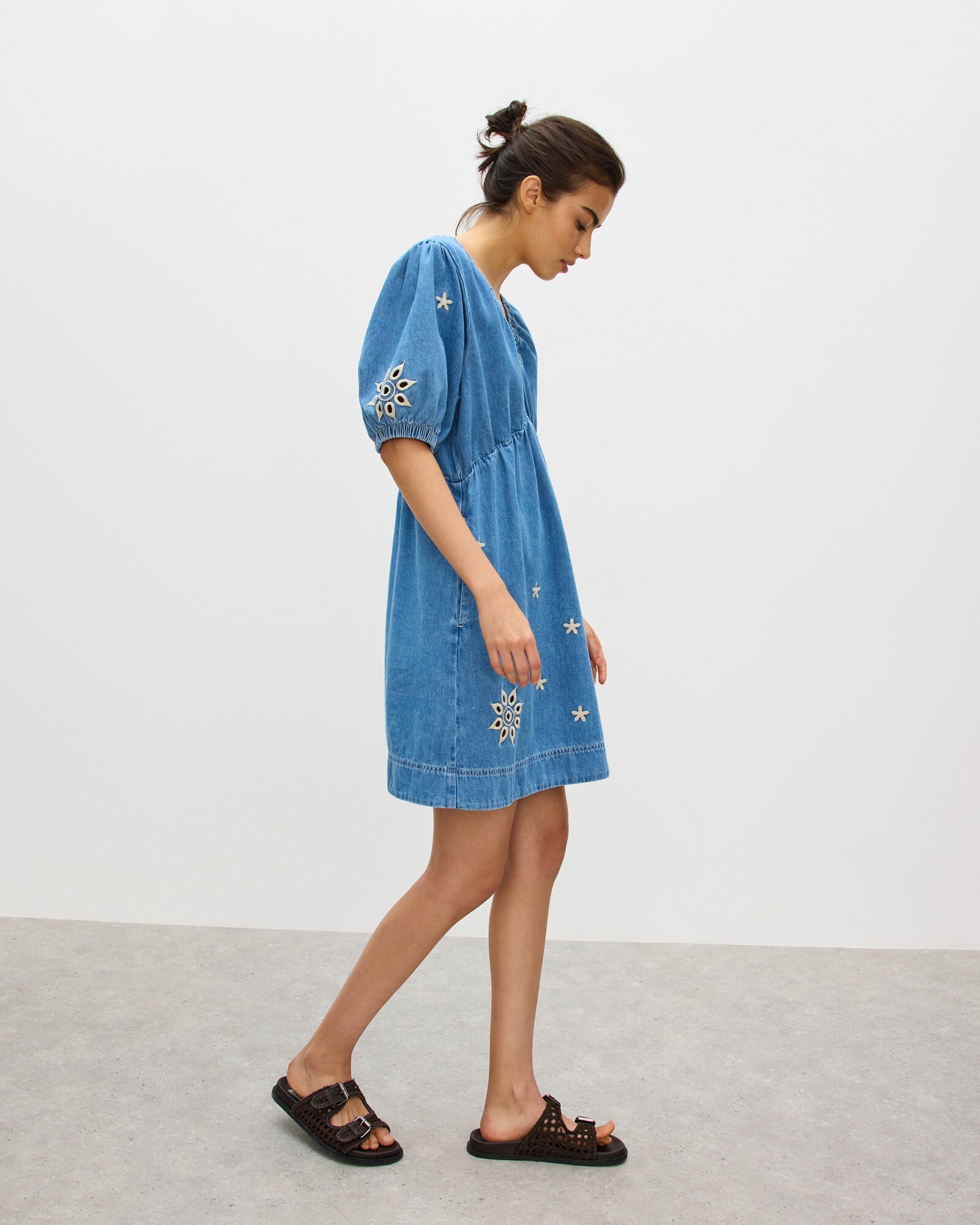 Bibiy COCO MINI DRESS bibiy COCO MINI DRESS ワンピース カーキ