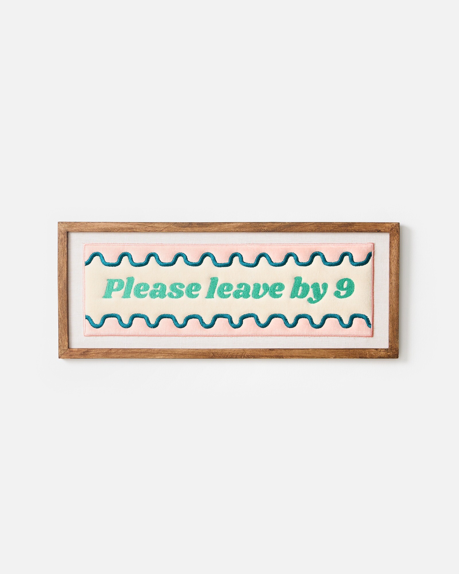 Please Leave by 9 Wall Art