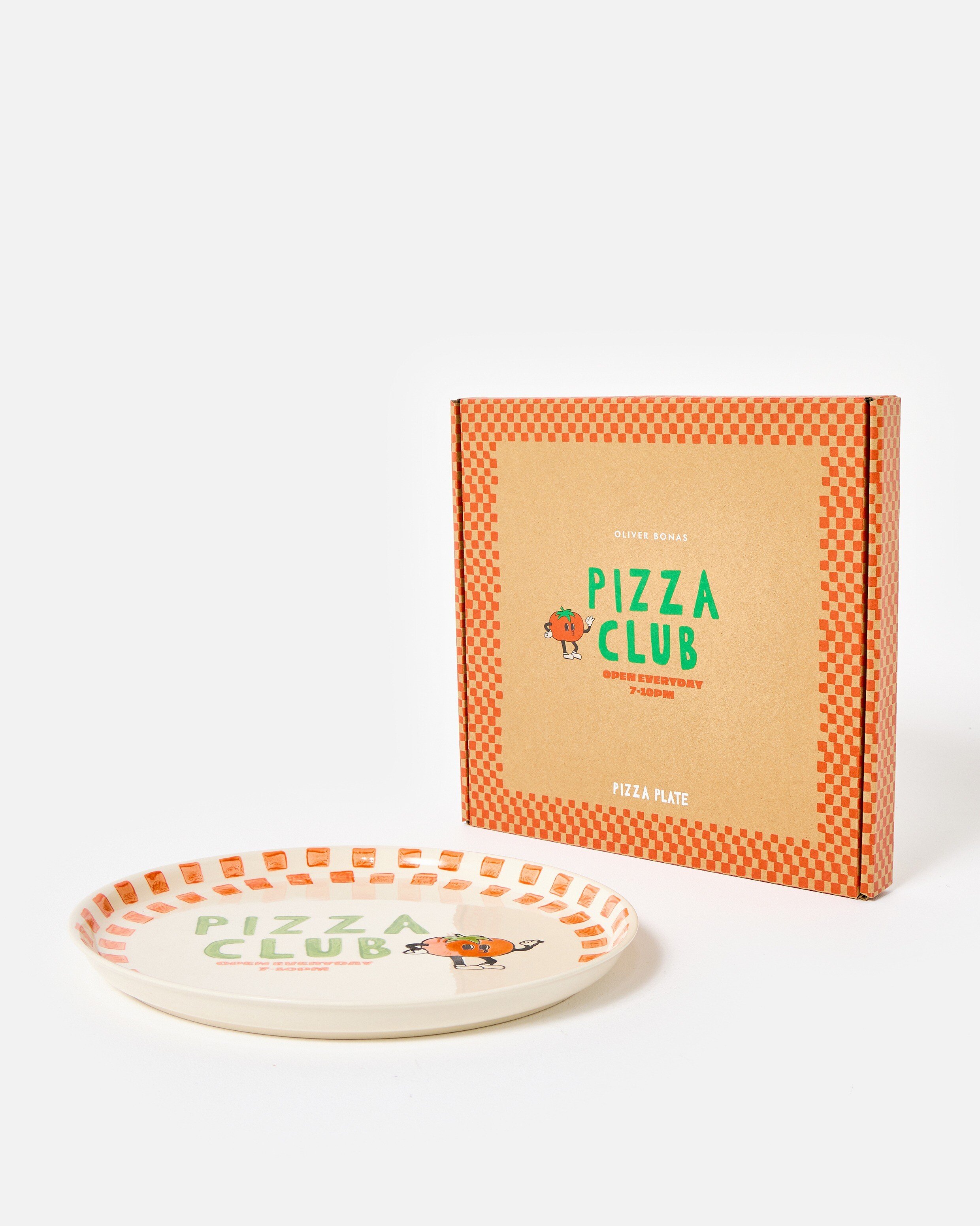Pizza Club Serving Plate | Oliver Bonas