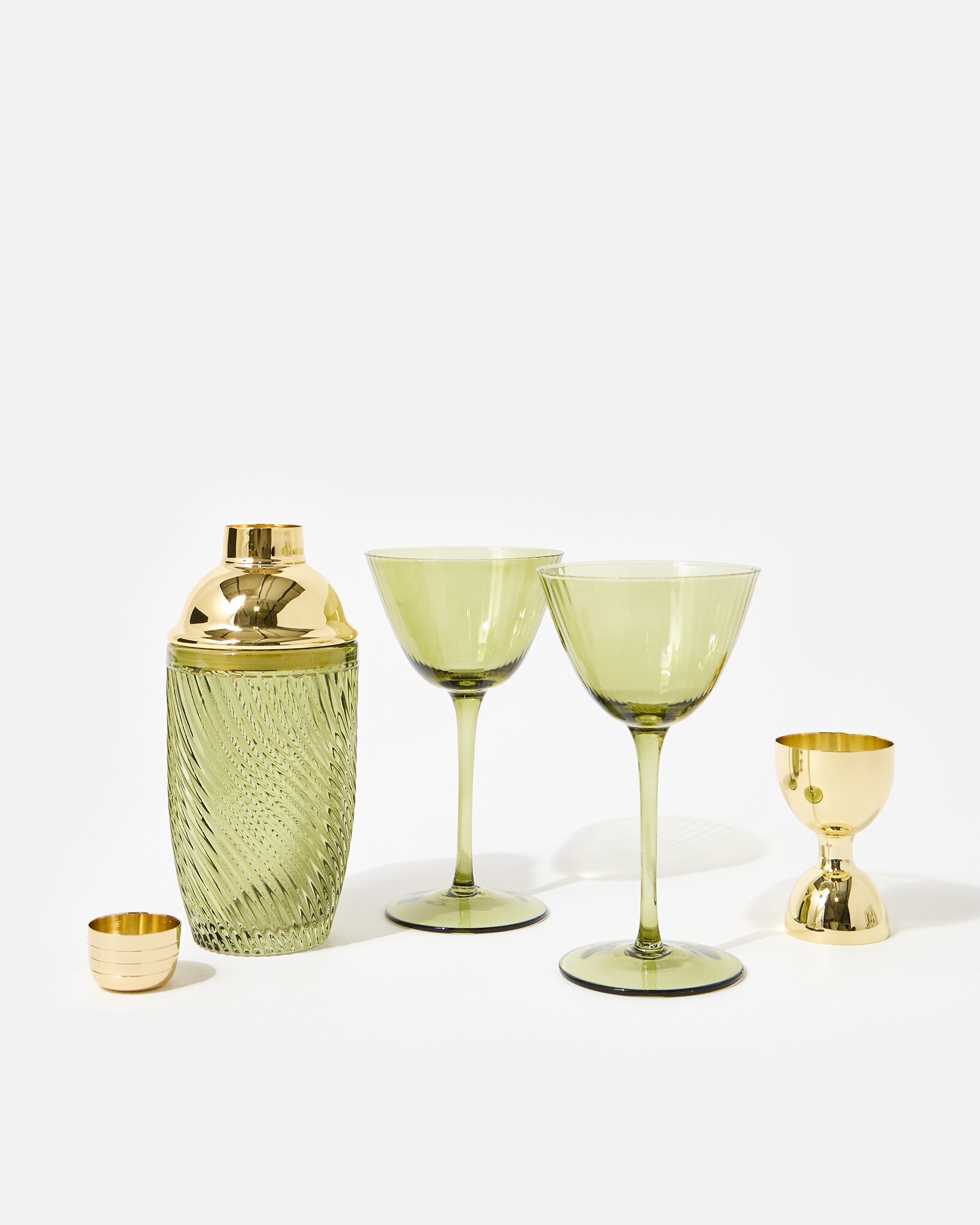 Cocktail Shaker & Glasses Gift Set