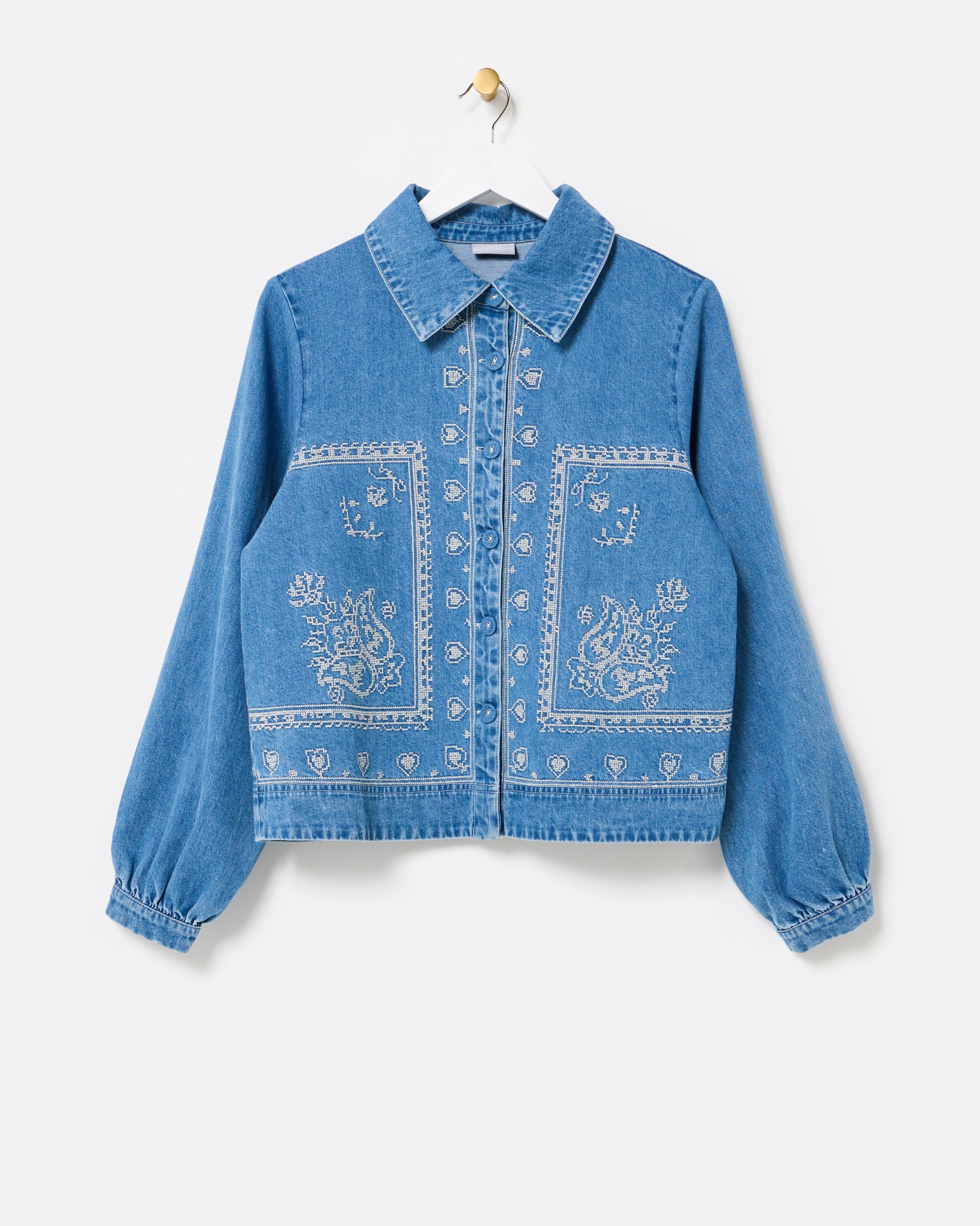 VELLE BANDANA PRINT SHIRT