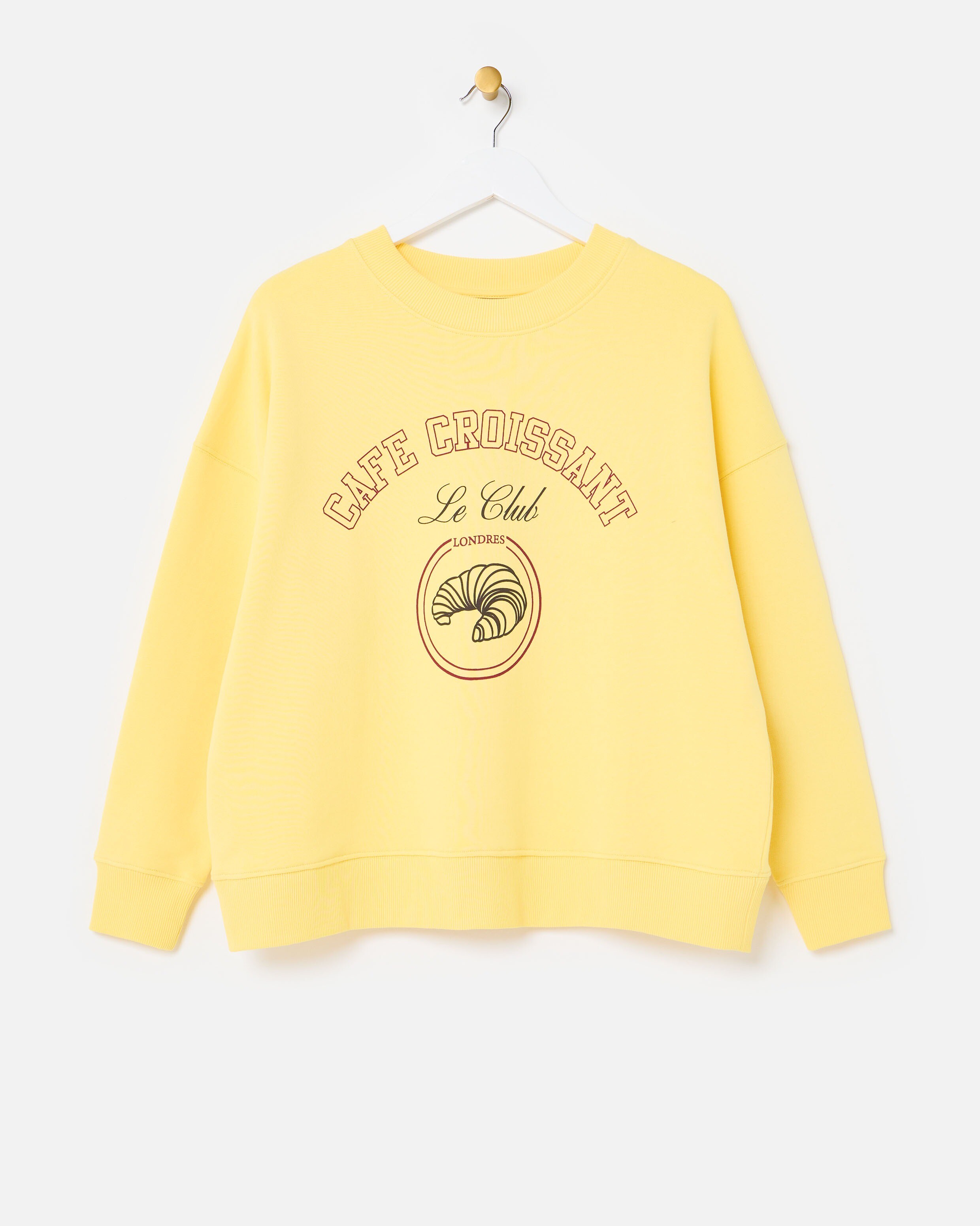 aoc sweatshirt yellow