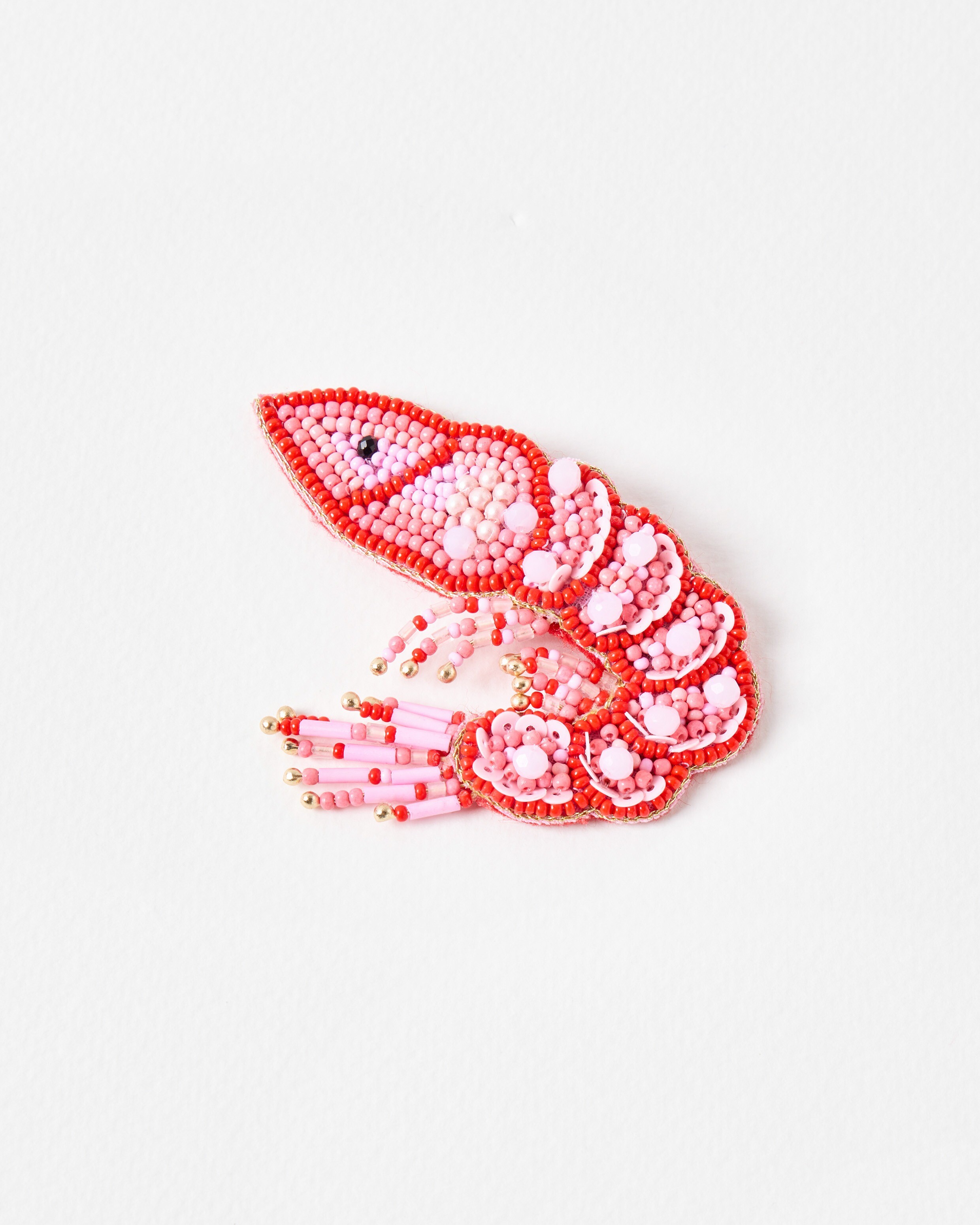 Skipper Beaded Shrimp Hair Clip | Oliver Bonas