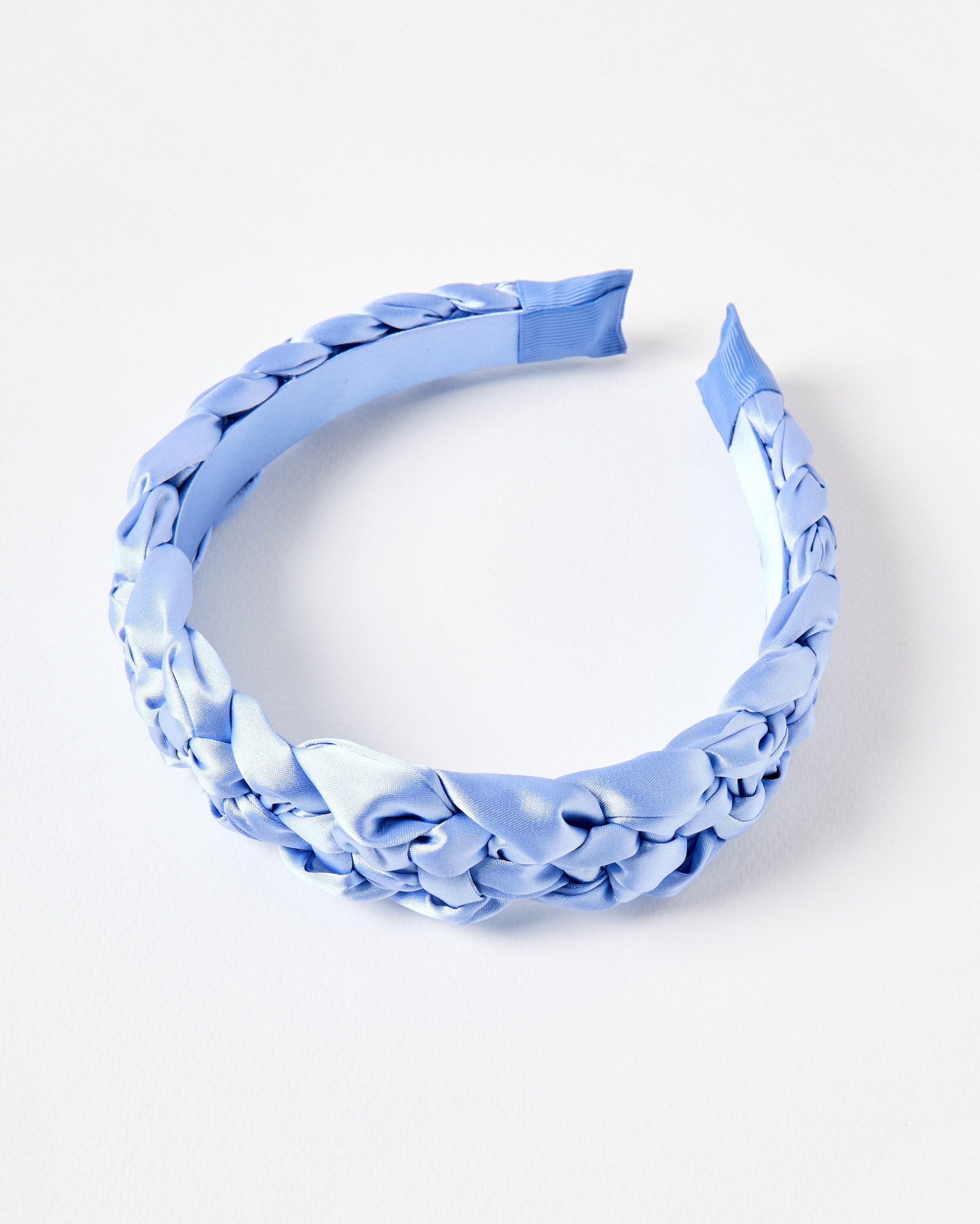 Eaton Blue Plait Detail Headband | Oliver Bonas