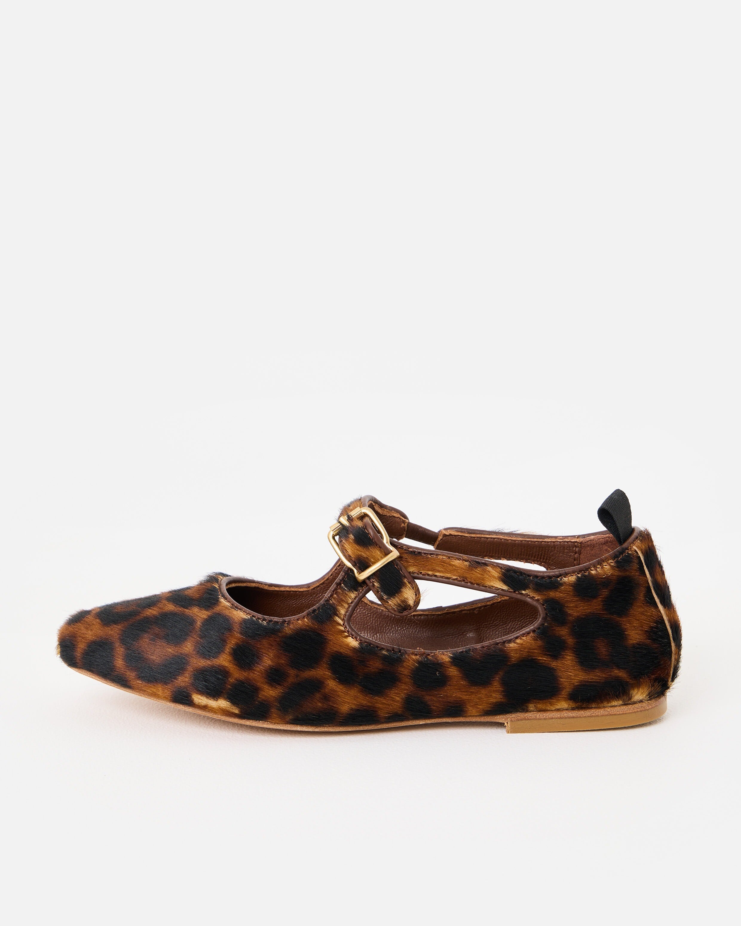 ［美品レア］Lovepedal / Englishwoman Anonymous Copenhagen Praise Leopard Print Ballet Flats | Oliver Bonas
