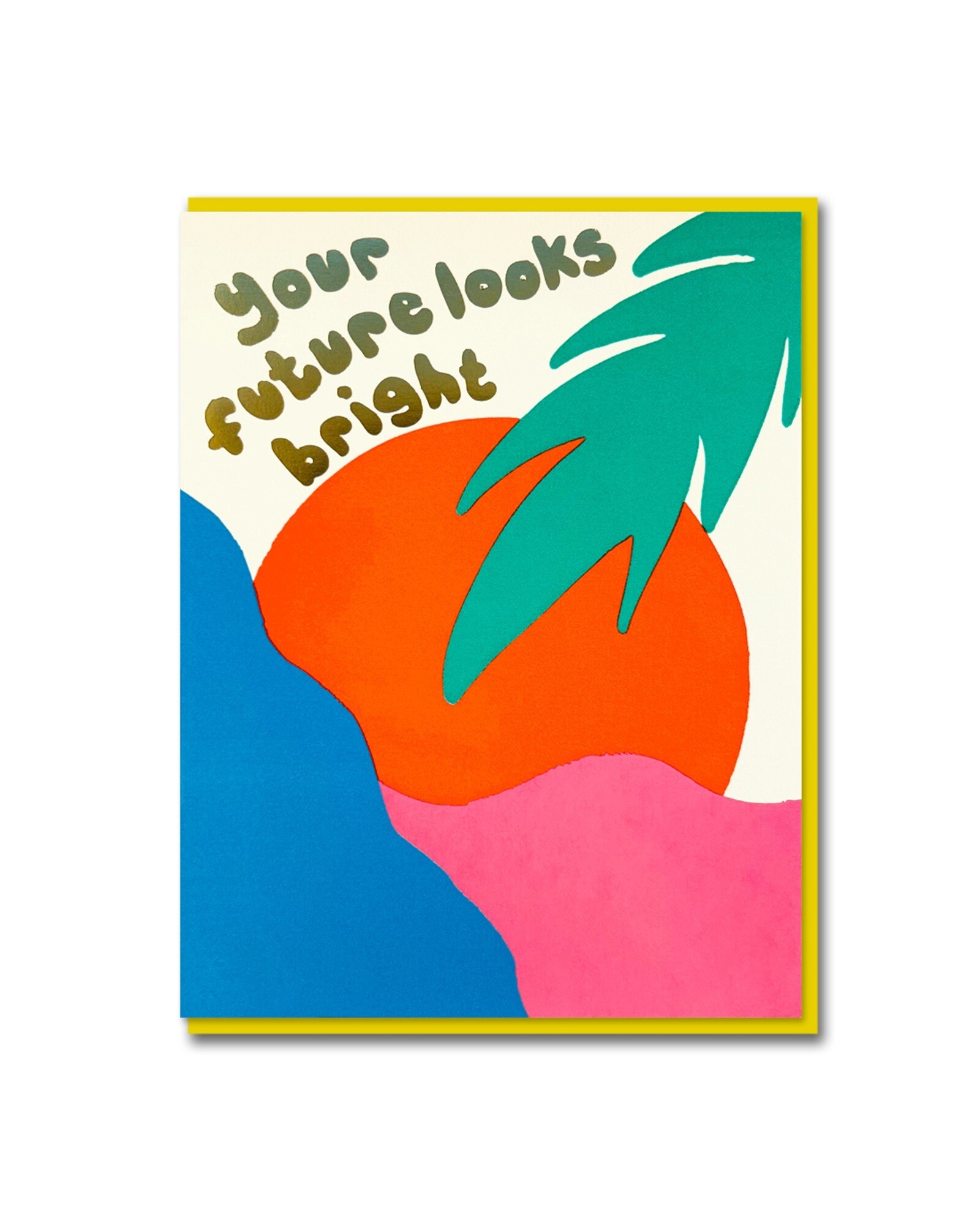 Bright Future Congratulations Card Oliver Bonas